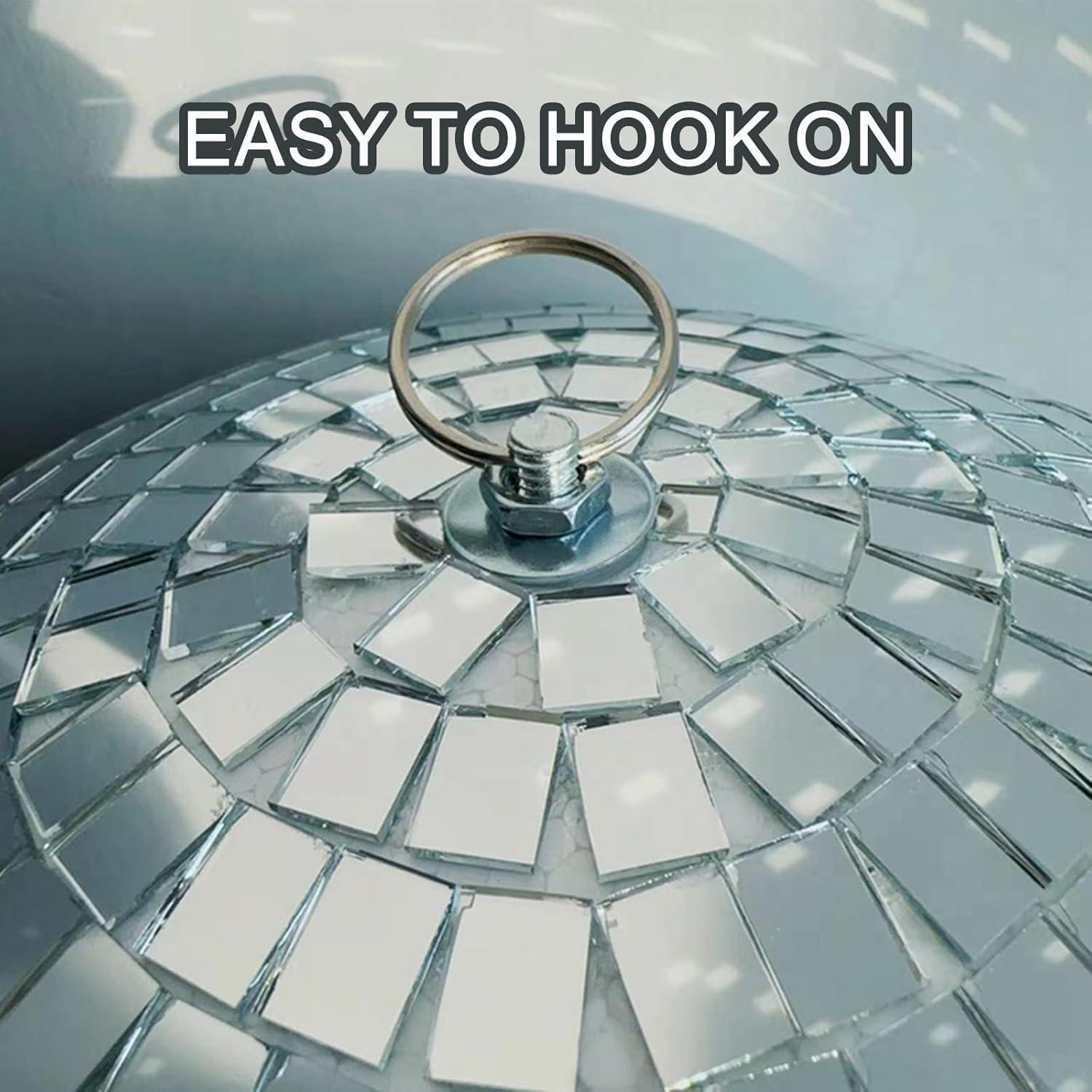 Bola de Espejo Alytimes 20 cm para Fiesta y Discoteca