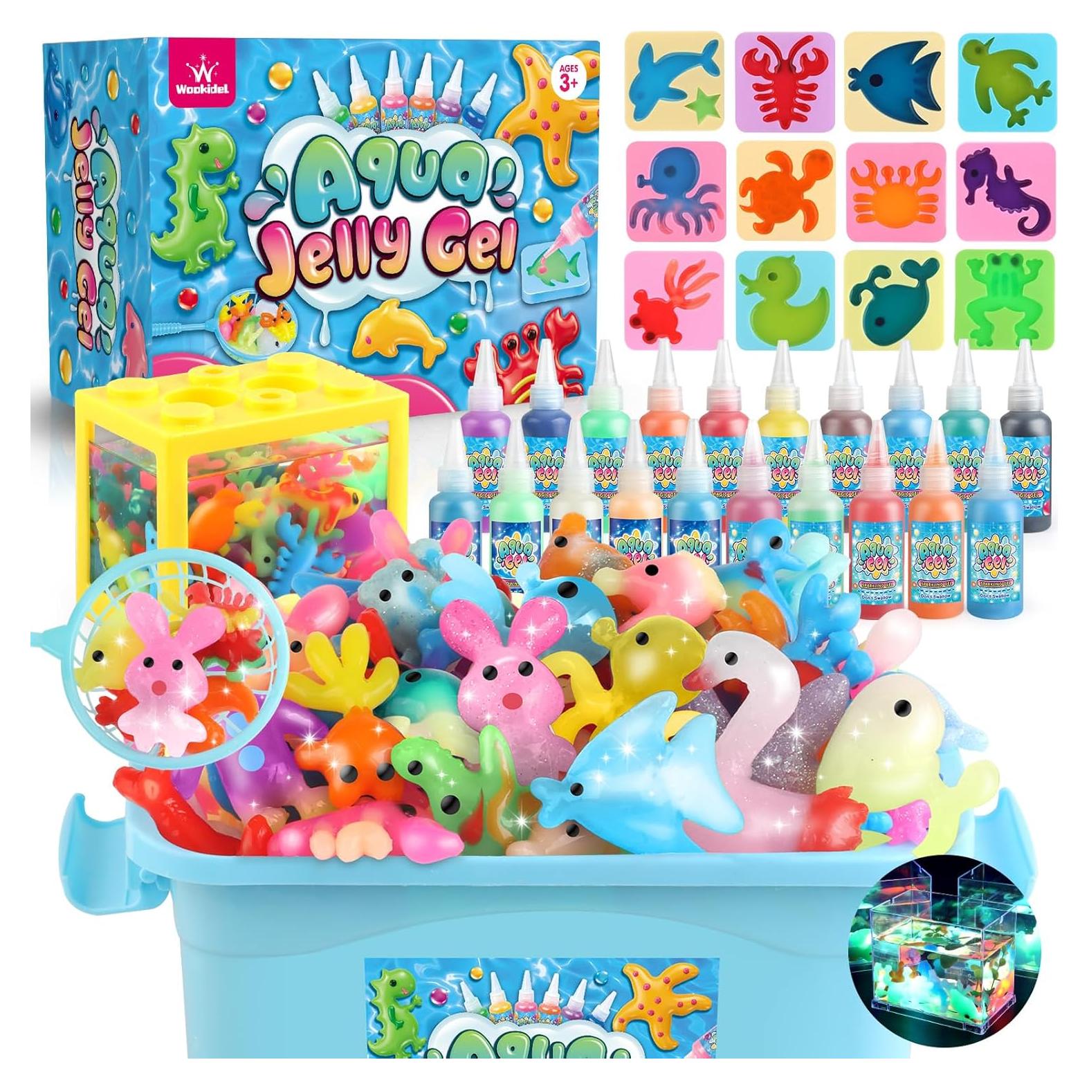 Kit de Juguetes de Agua Mágico Wookidel - 20 Colores y Moldes