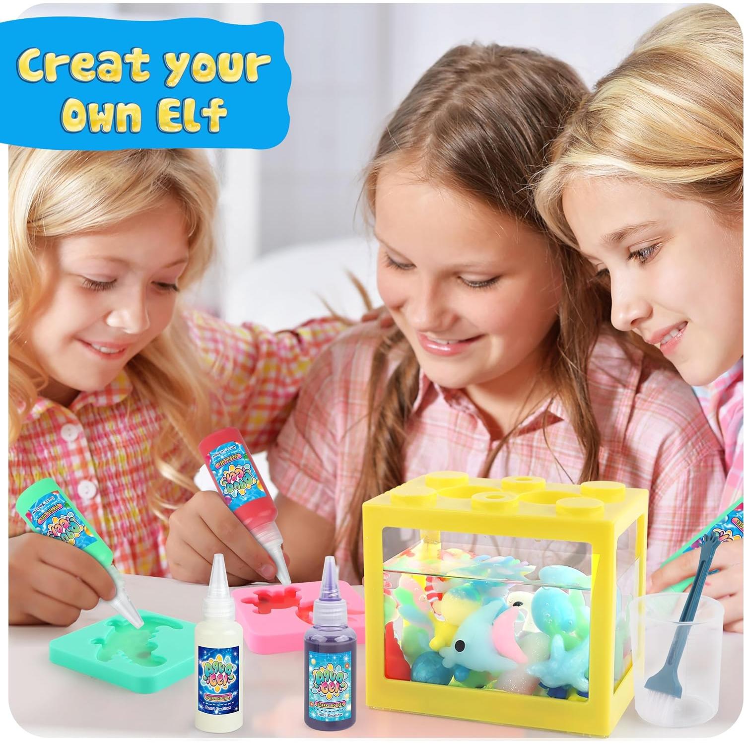 Kit de Juguetes de Agua Mágico Wookidel - 20 Colores y Moldes