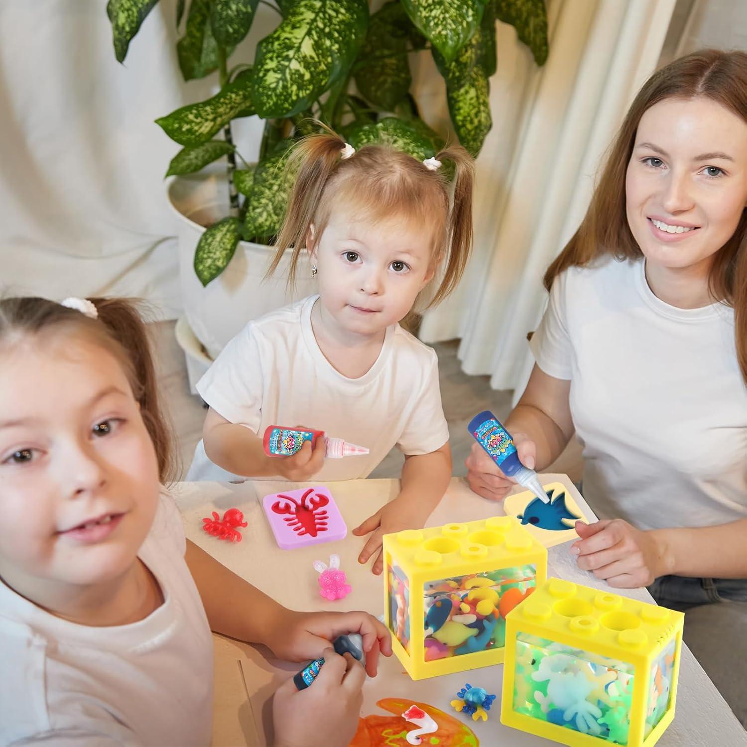 Kit de Juguetes de Agua Mágico Wookidel - 20 Colores y Moldes