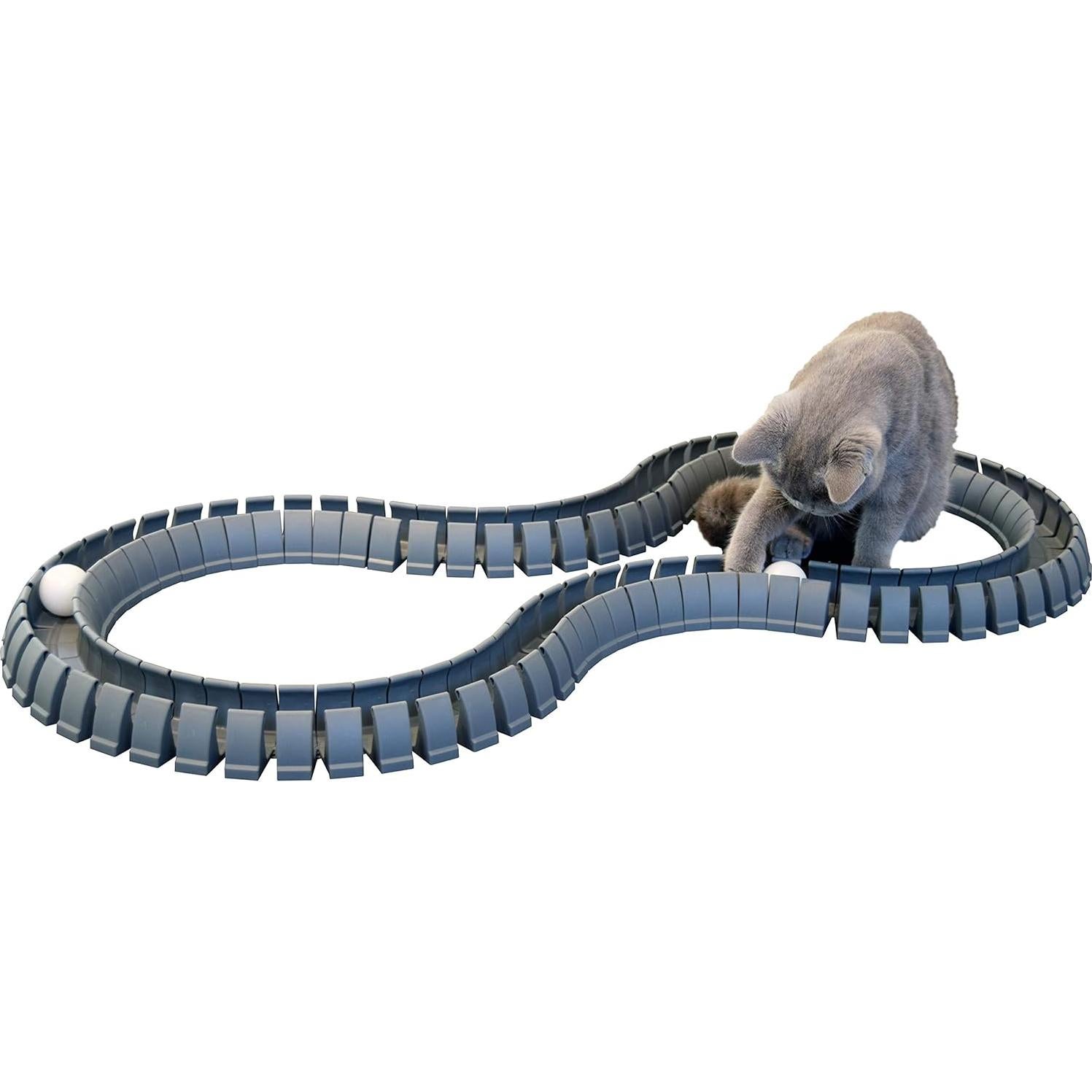 Juguete de Pista y Pelota Magic Cat para Gatos - 82 Piezas