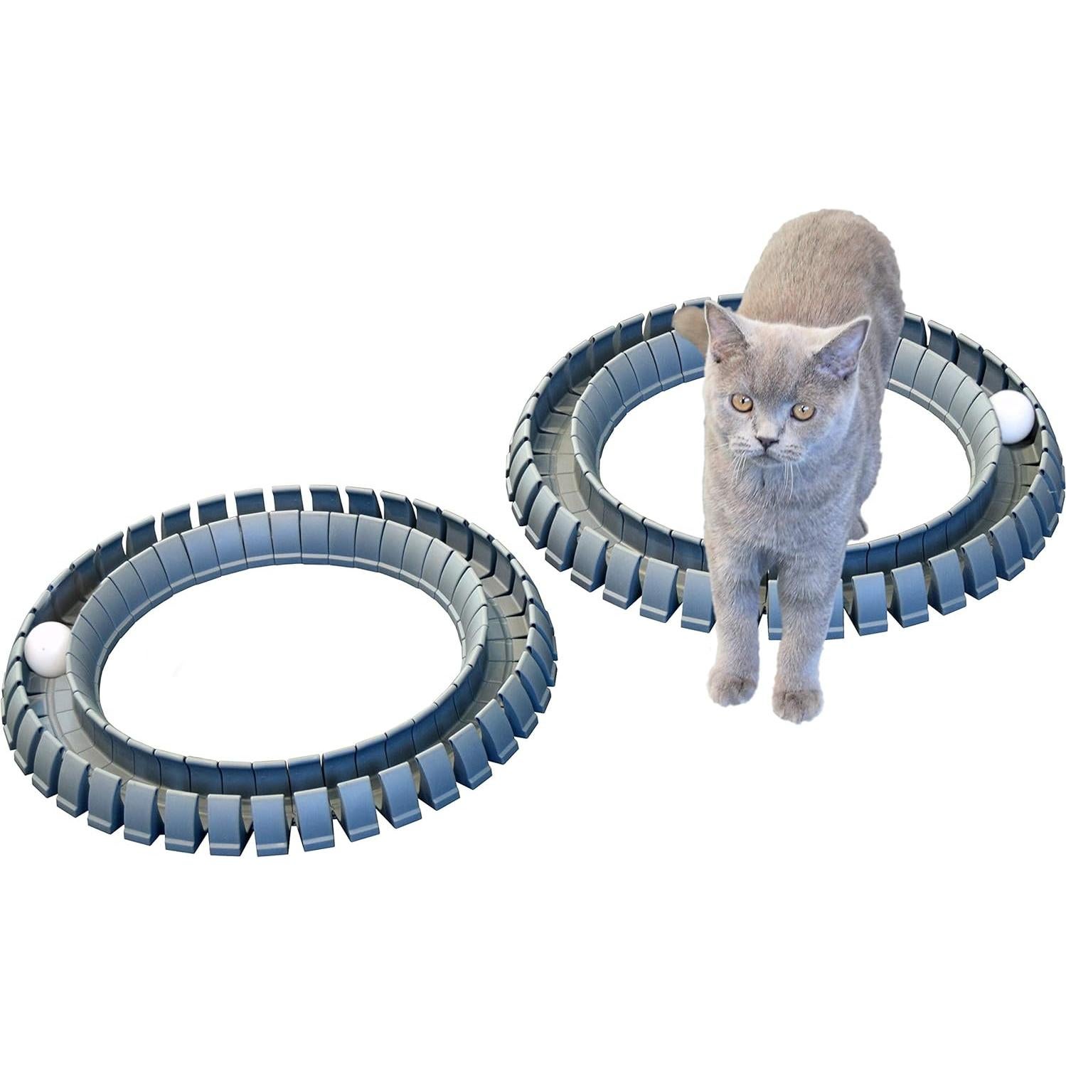Juguete de Pista y Pelota Magic Cat para Gatos - 82 Piezas