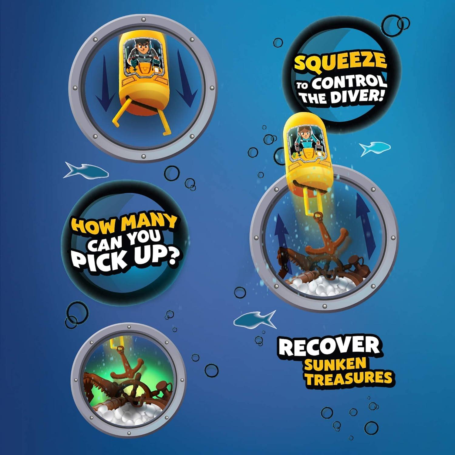 Juego de Agua Portátil Clawsome Cazador de Tesoros STEM 6+