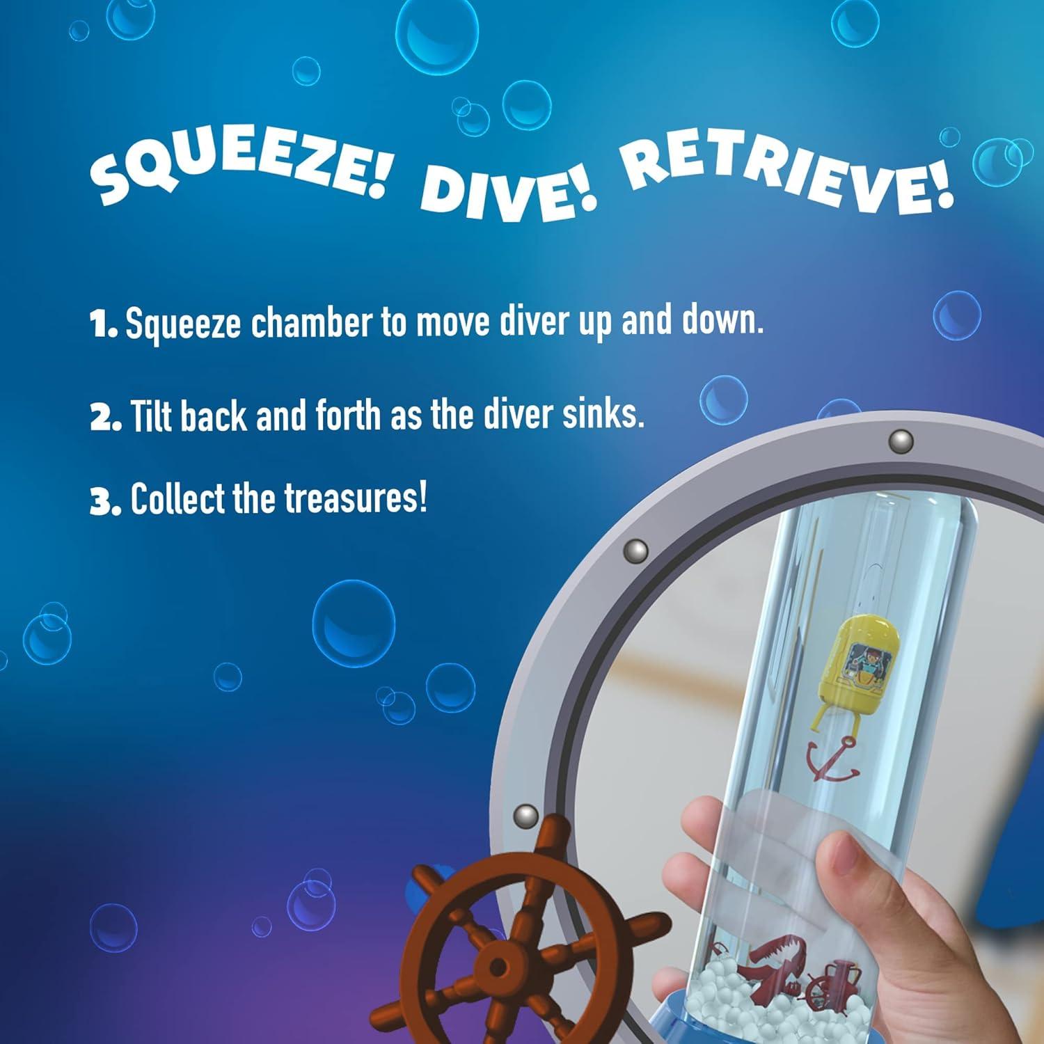 Juego de Agua Portátil Clawsome Cazador de Tesoros STEM 6+