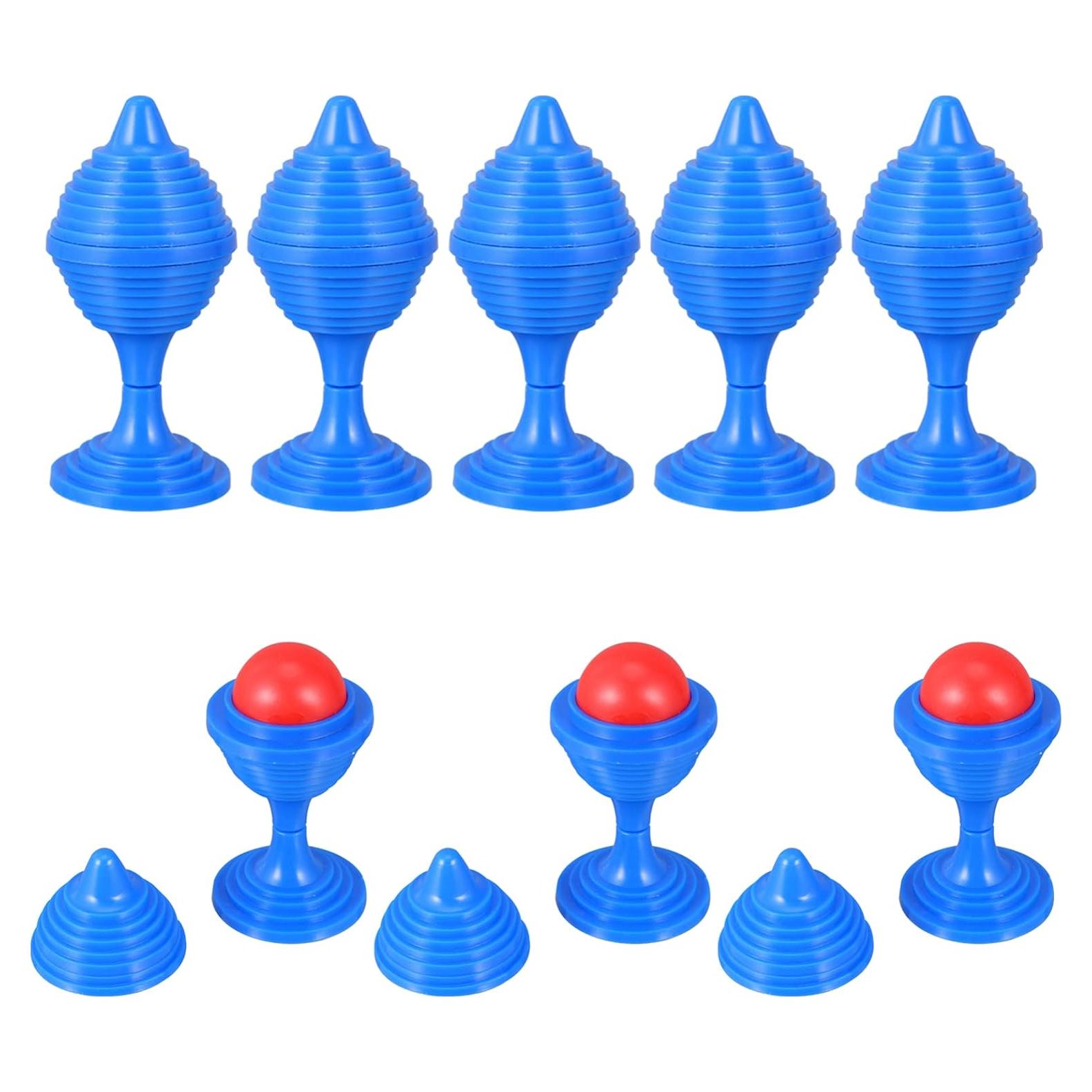 Jarrón de Pelota Trucada NUOBESTY 15 Tazas de Colores