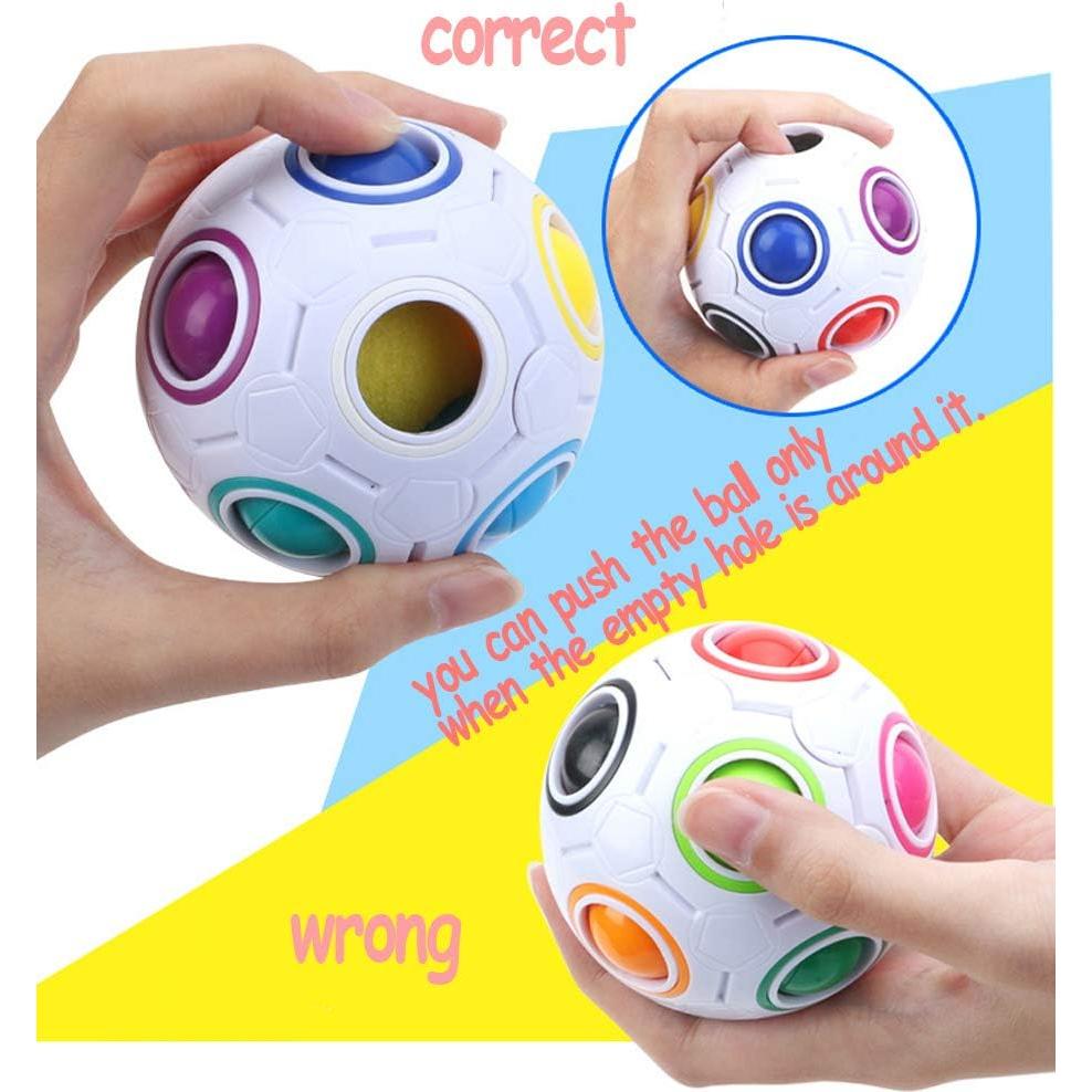 TANCH Bola Mágica Rompecabezas 12 Agujeros Alivio Estrés