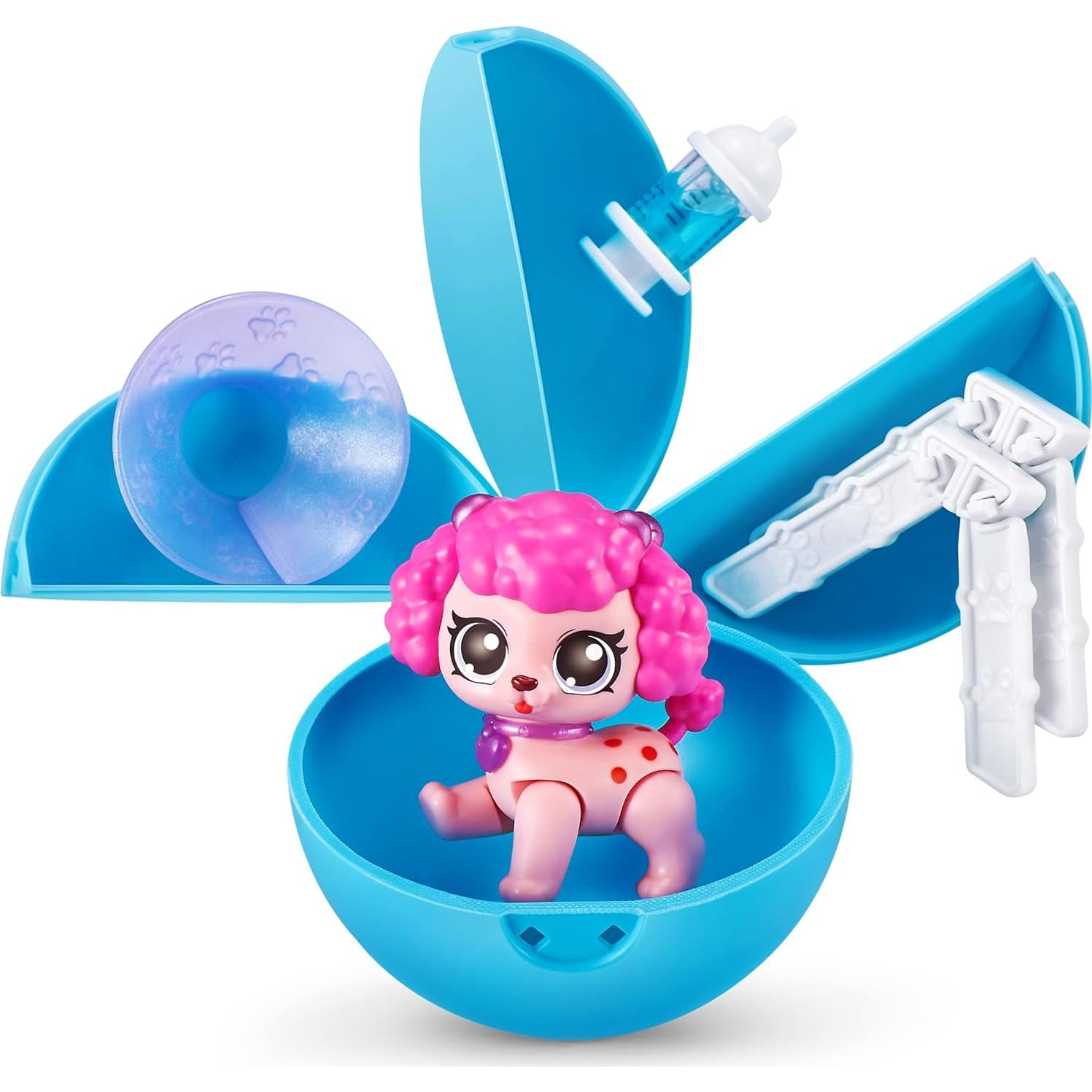 5 Sorpresa Rescate de Mascotas ZURU - 2 Paquete de Peluches