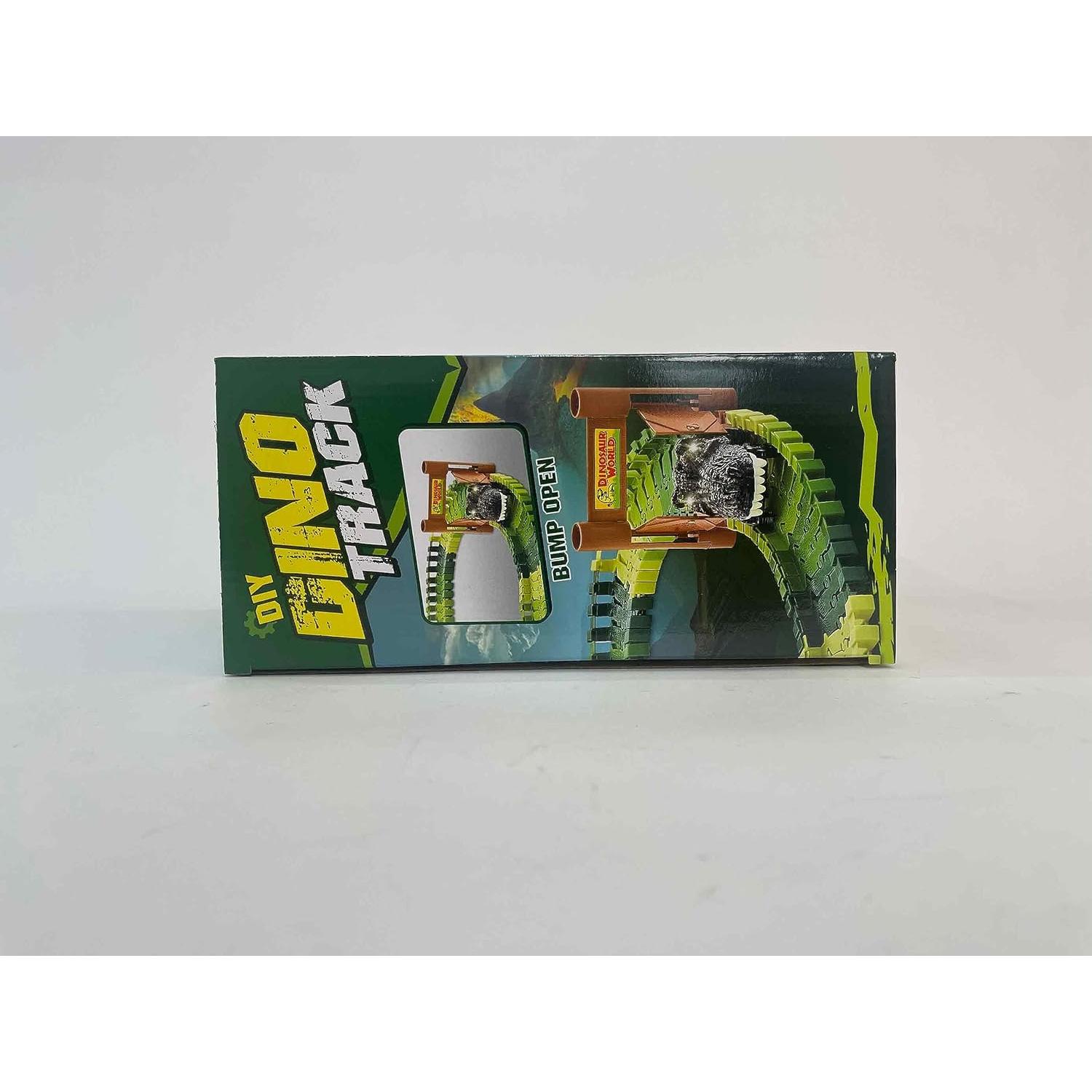 Set de Pista de Carreras de Dinosaurios Mini Tudou 174 Piezas