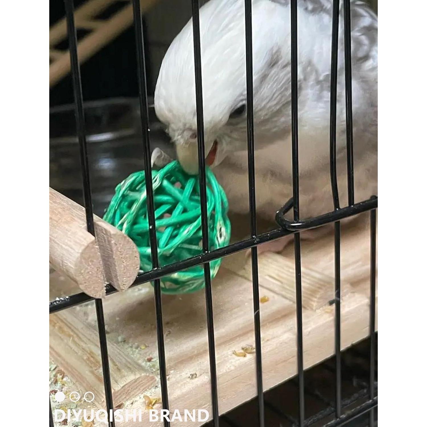 Set de 23 Juguetes para Aves DIYUQISHI - Diversión Segura y Colorida