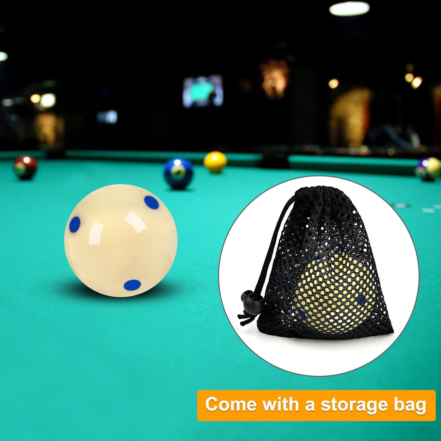 Bola de Billar Mototo #8 Estándar 2-1/4" (5.72 cm) - 2 Piezas