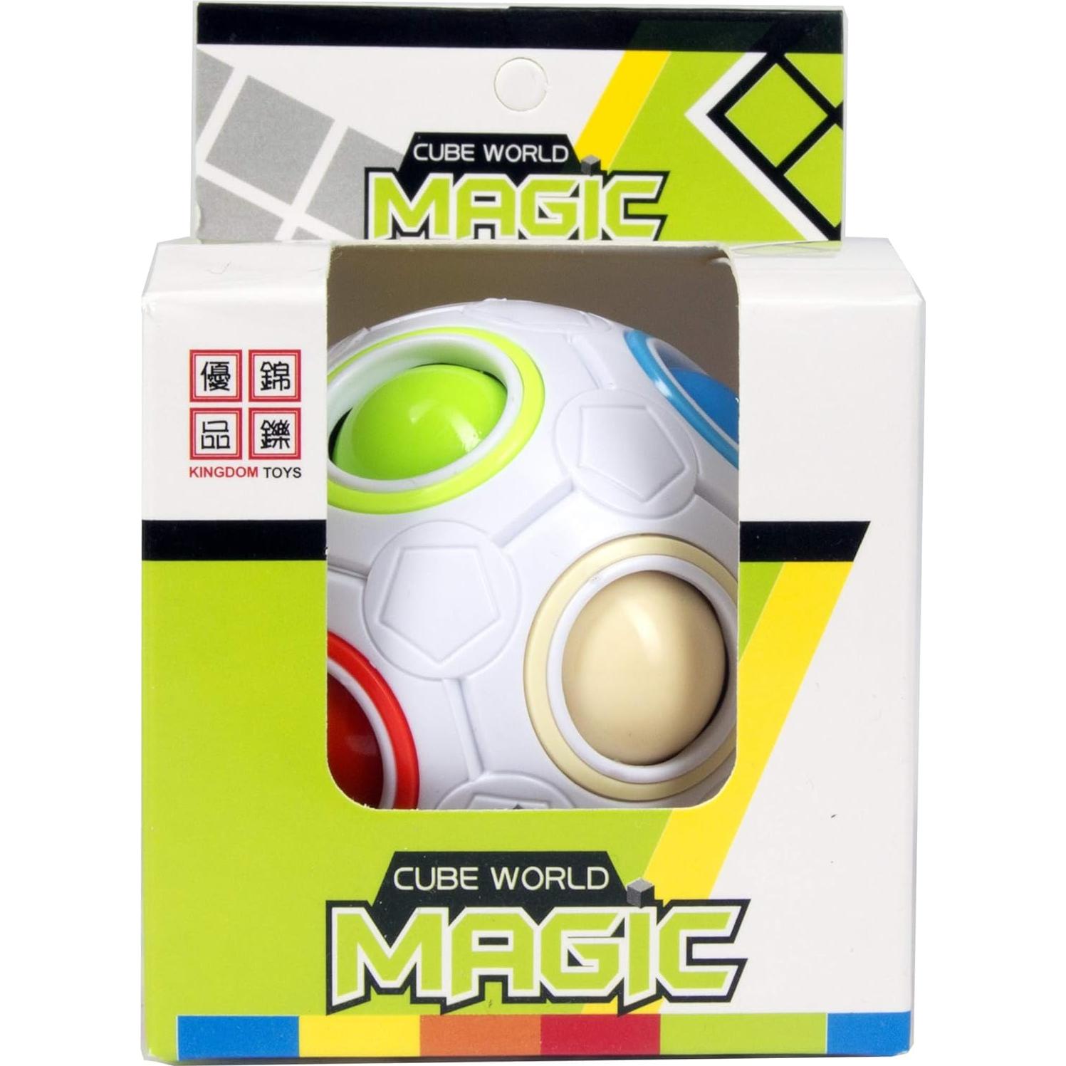 Cubo Mundo Rompecabezas Arcoíris OctoFun - Para Todas las Edades