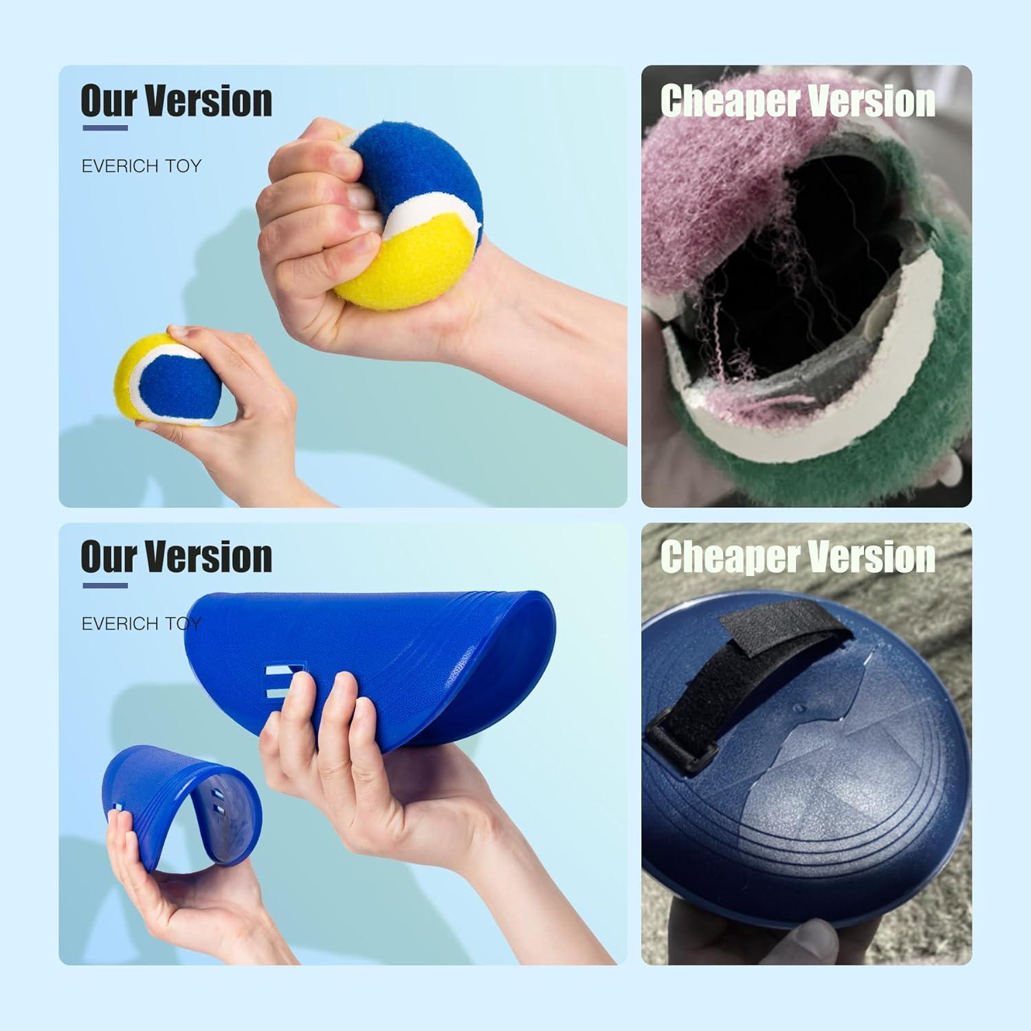 Set de Juego de Pelota Mejorado EVERICH - Palas y Pelotas para Niños