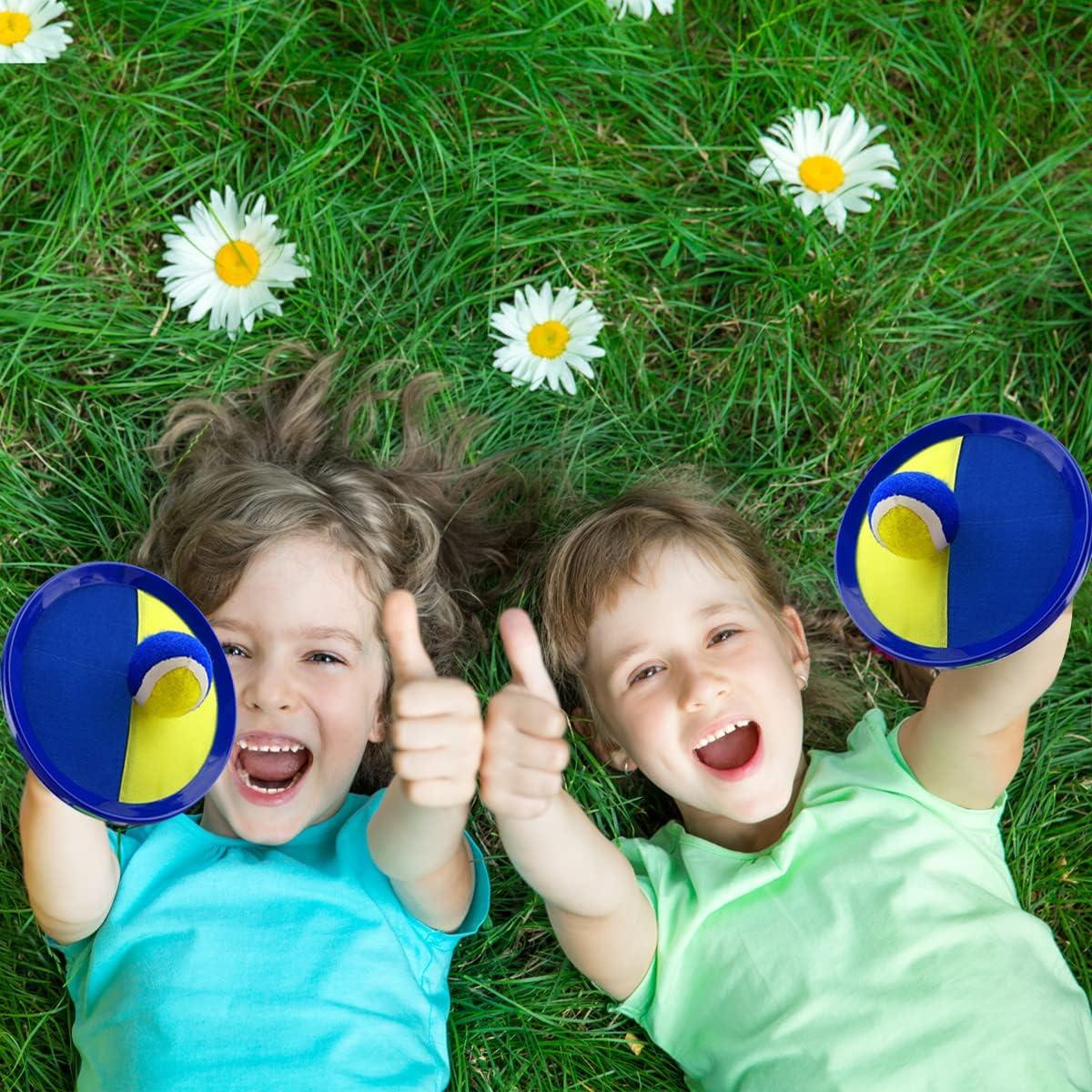 Set de Juego de Pelota Mejorado EVERICH - Palas y Pelotas para Niños