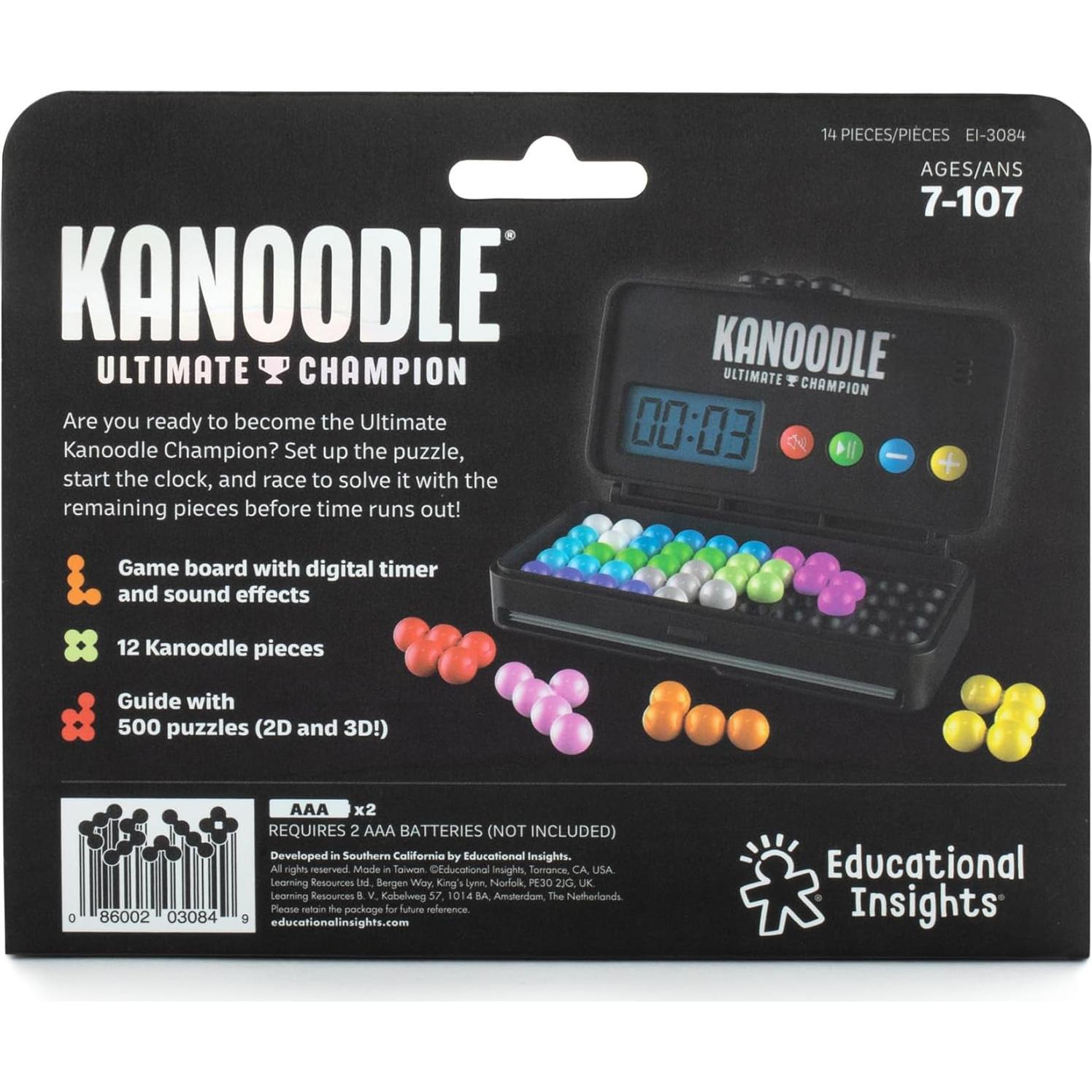 Kanoodle Campeón Definitivo - Rompecabezas 3D Portátil 500 Piezas