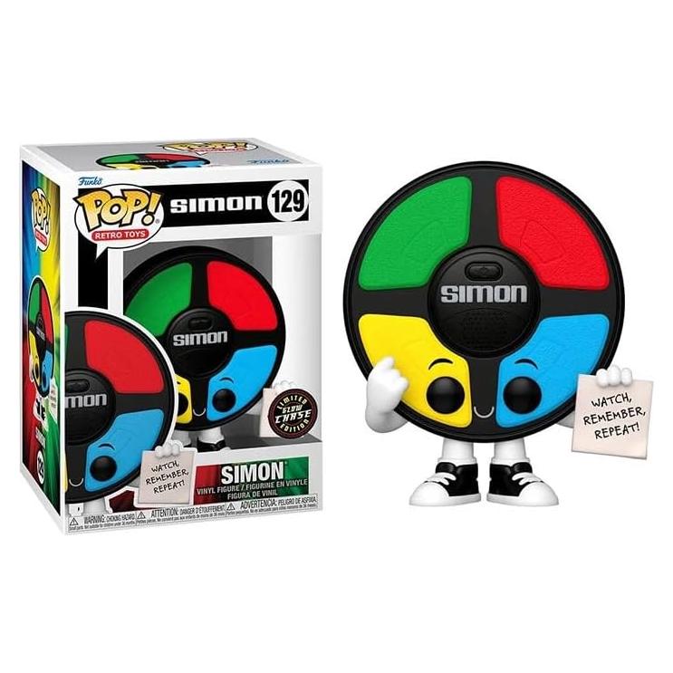 Juego de Memoria Funko Simon + Protector ToyBop - Figura Retro