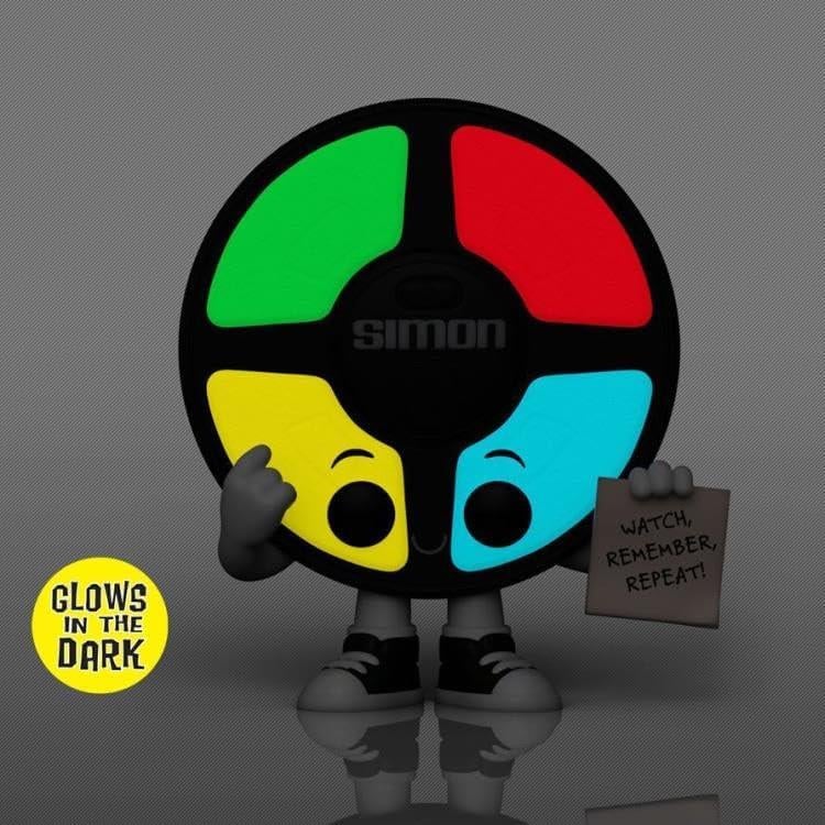 Juego de Memoria Funko Simon + Protector ToyBop - Figura Retro