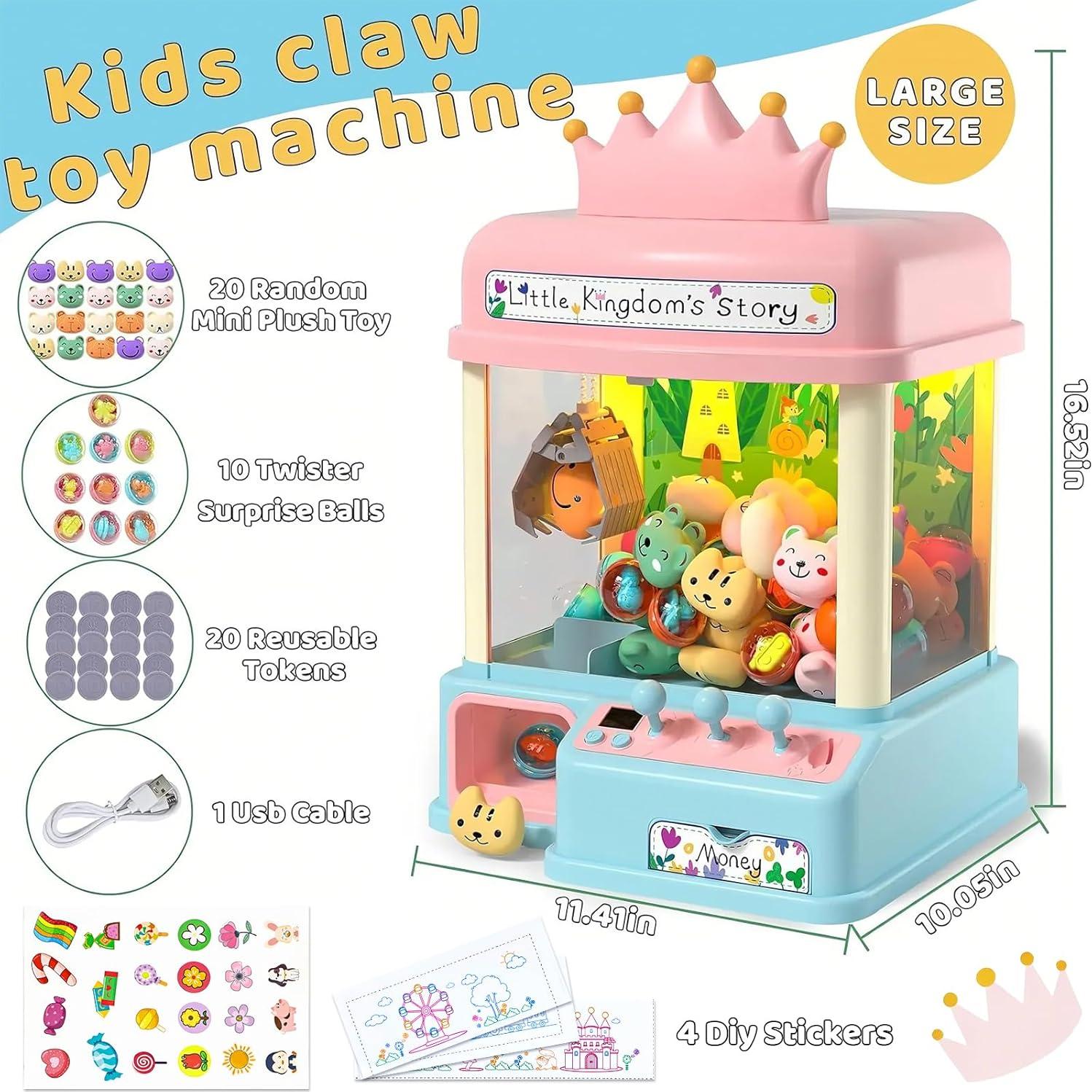 Máquina de Garra Grande Learn2M con Sonido y Luz 42cm