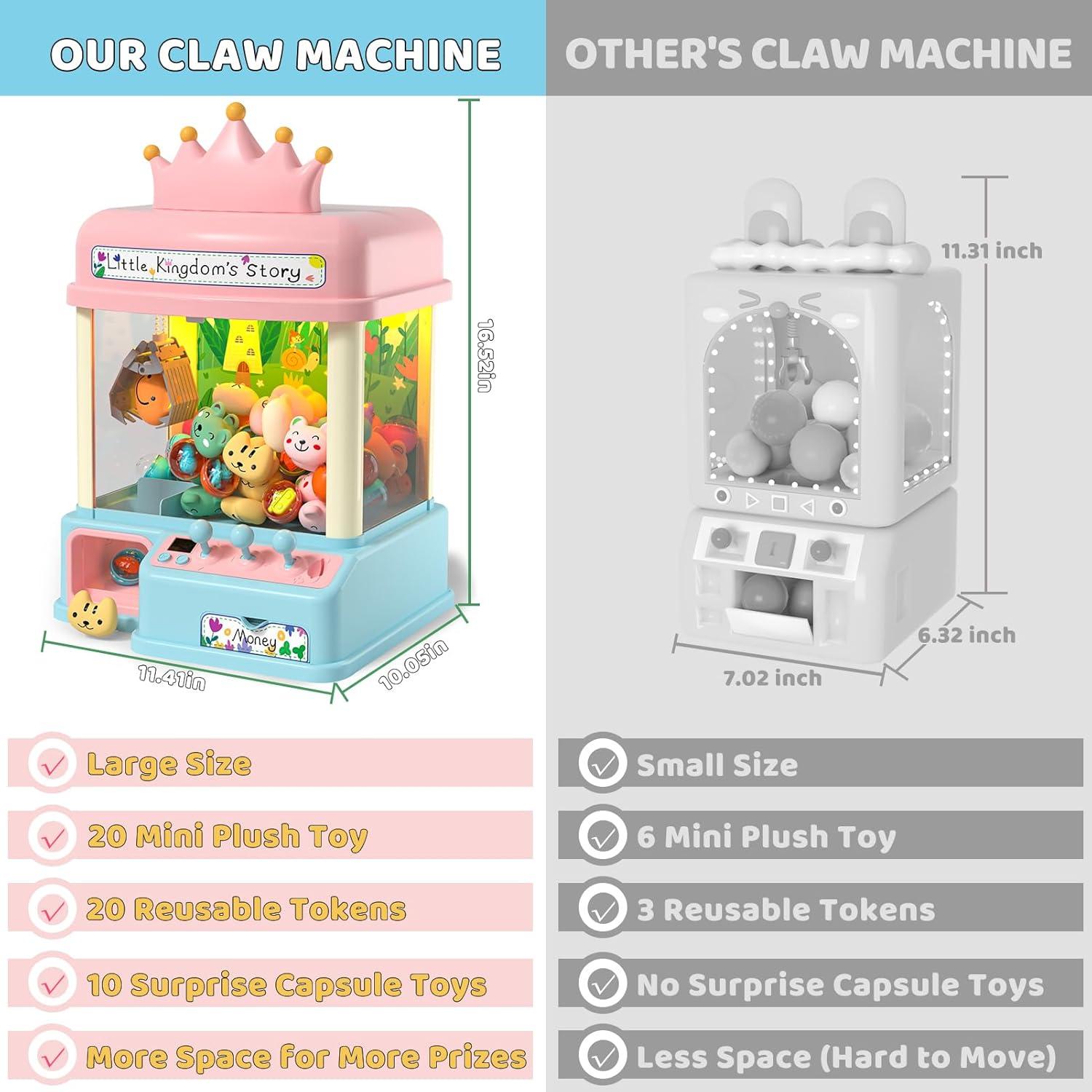 Máquina de Garra Grande Learn2M con Sonido y Luz 42cm