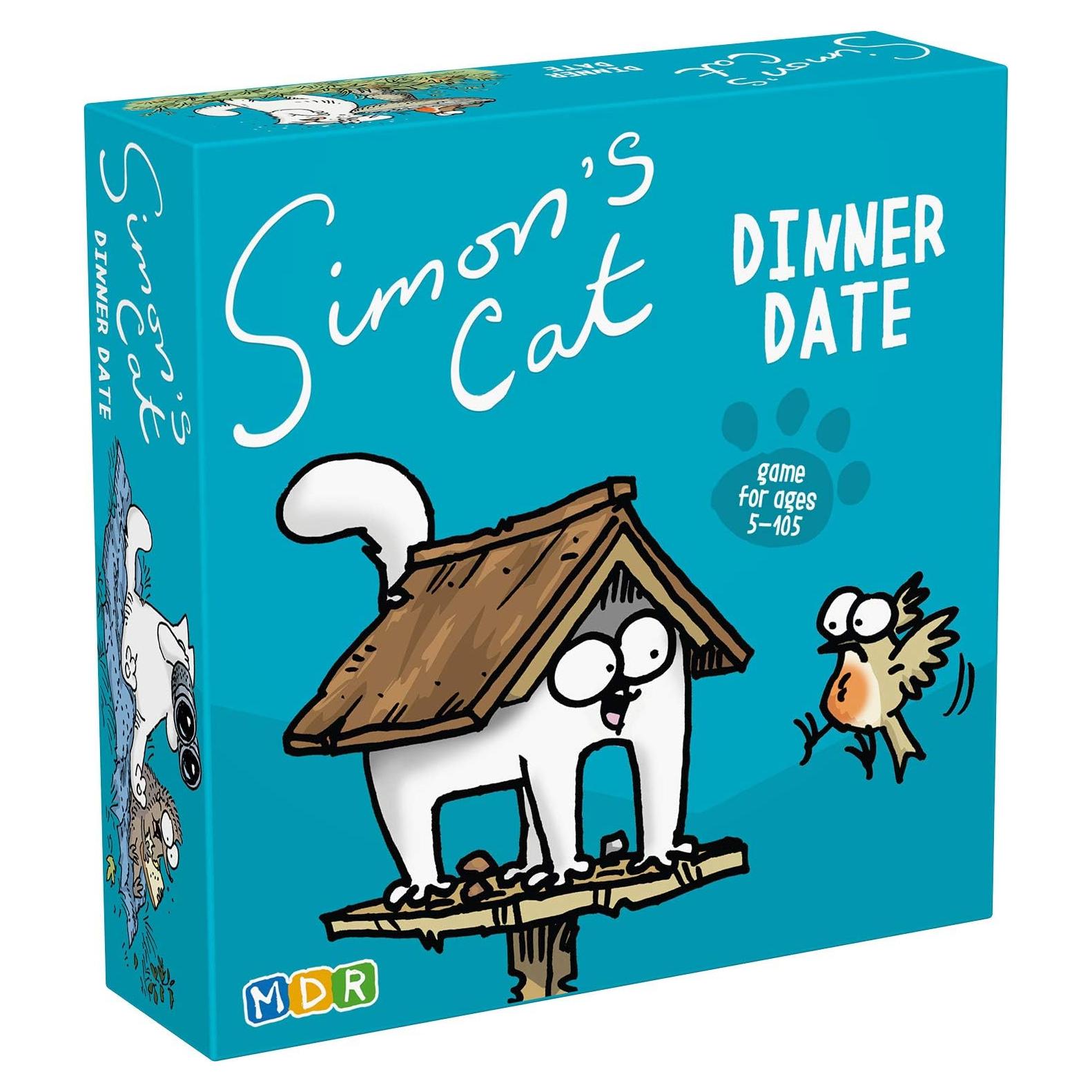 Juego de Cartas Simon's Cat - Cena Fecha - 2 a 8 Jugadores