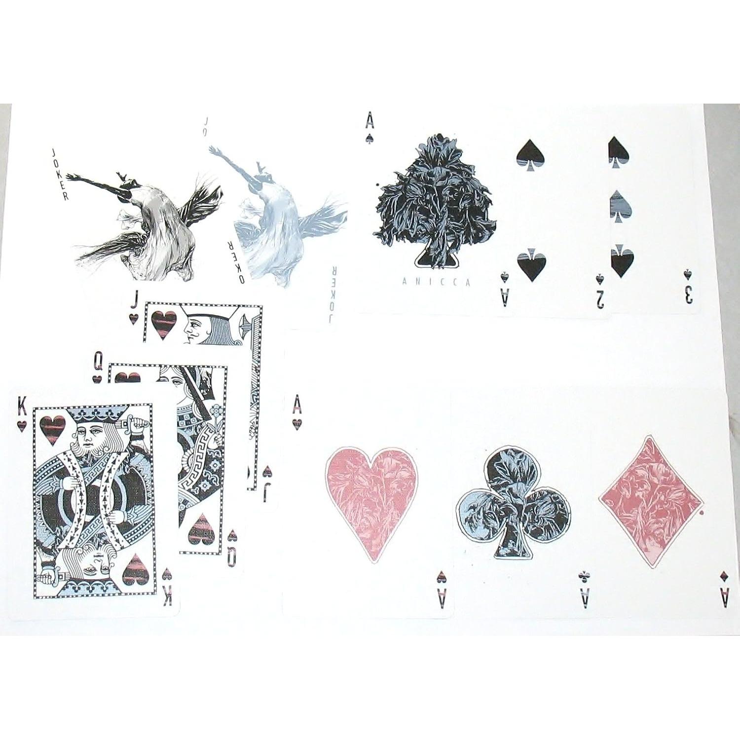 Baraja de Juego Anicca Simon Prades Edición Bicicleta Azul