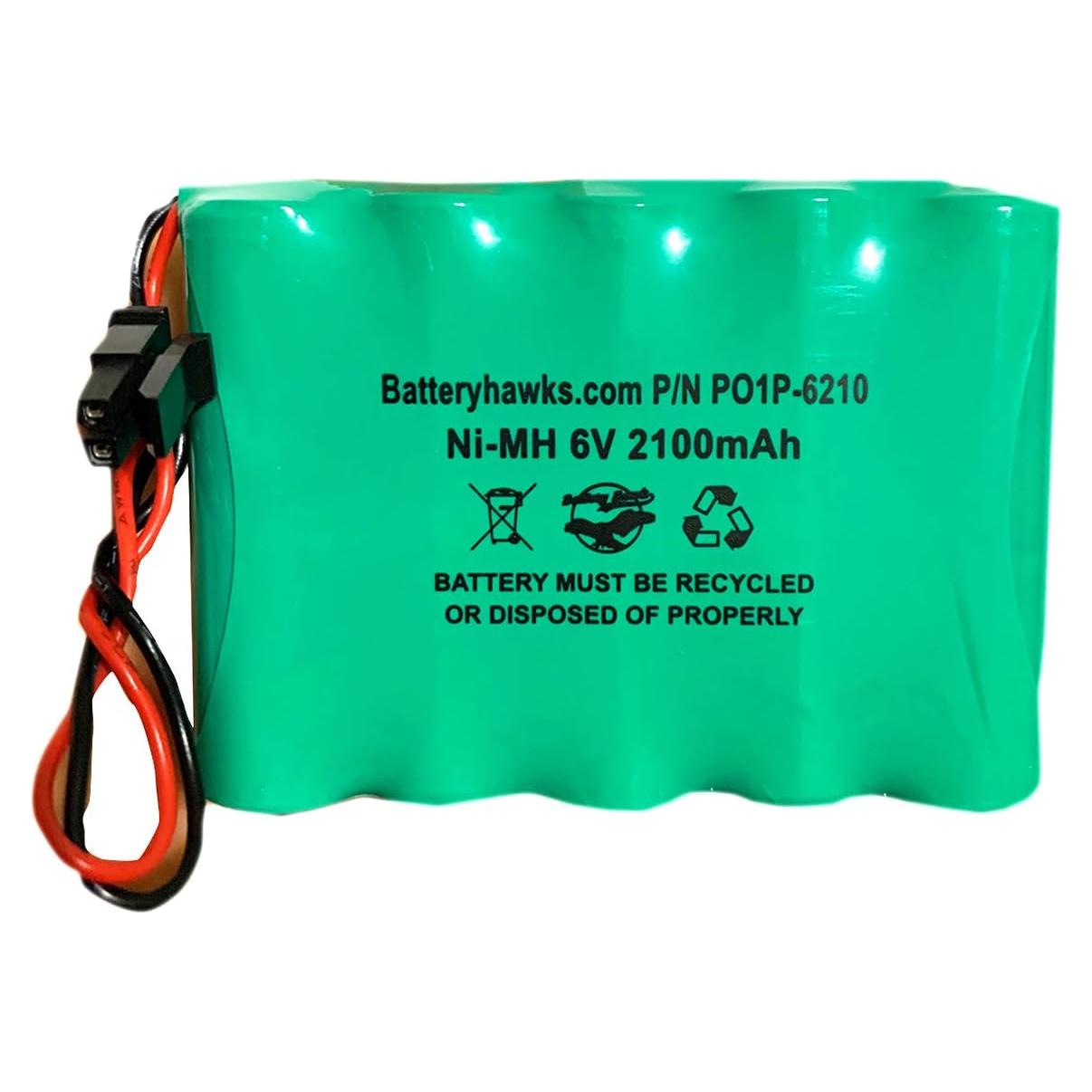 Batería recargable Ni-MH 6V 2100mAh XTi-5 Simon UTC