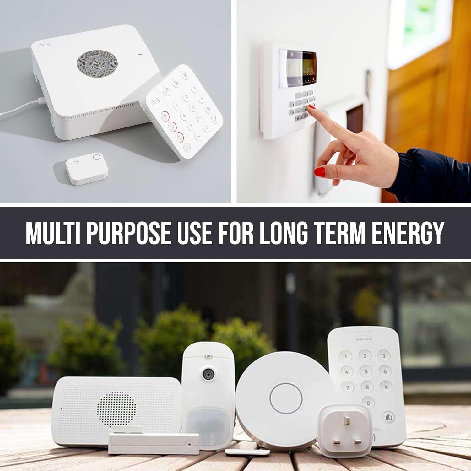 Batería de Reemplazo Casil 6V 1.3Ah para Alarmas Simon XT