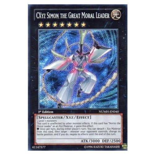 Carta Cxyz Simon El Gran Líder Moral Holográfica NUMH-EN040