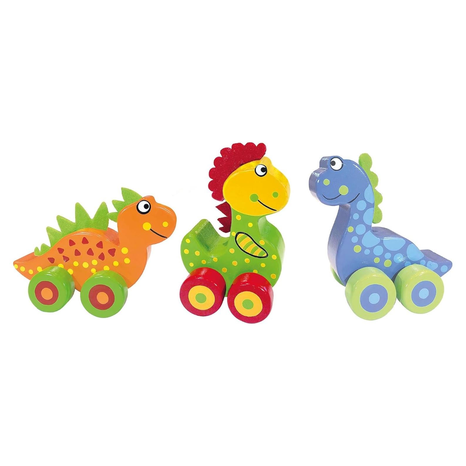 Conjunto de Juguetes Primeros Dinosaurios Orange Tree - 3 Piezas