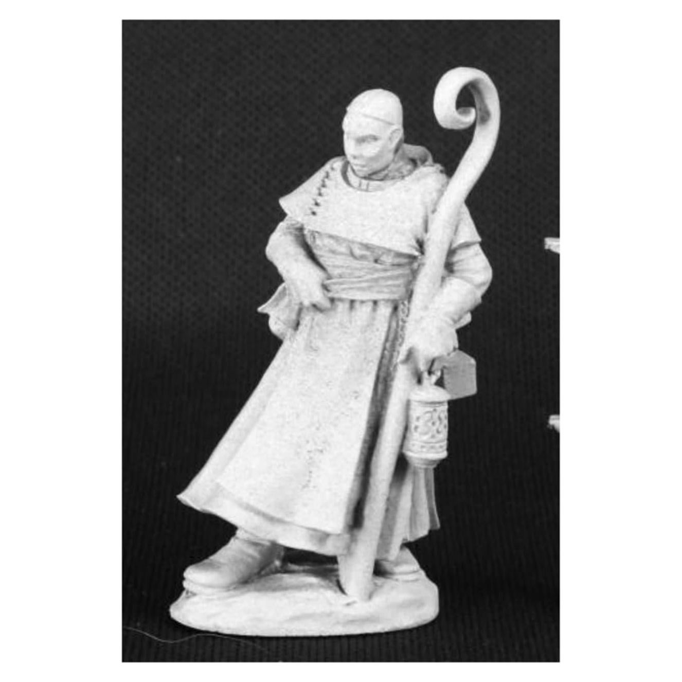 Miniatura Hermano Roberto El Clérigo Reaper 28mm Sin Pintar