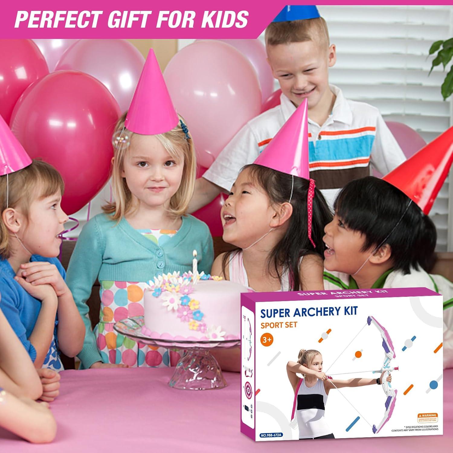 Set Arco y Flecha HYES con Luz LED y 12 Flechas para Niños