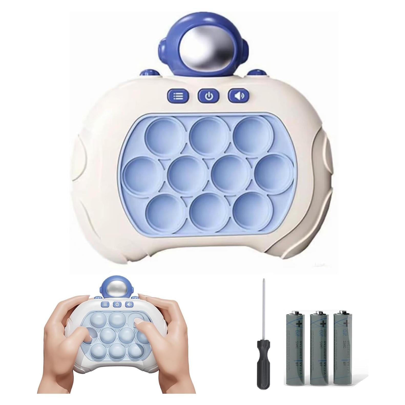 Juego Sensorial Portátil Antiestrés Astronauta - 4 Modos