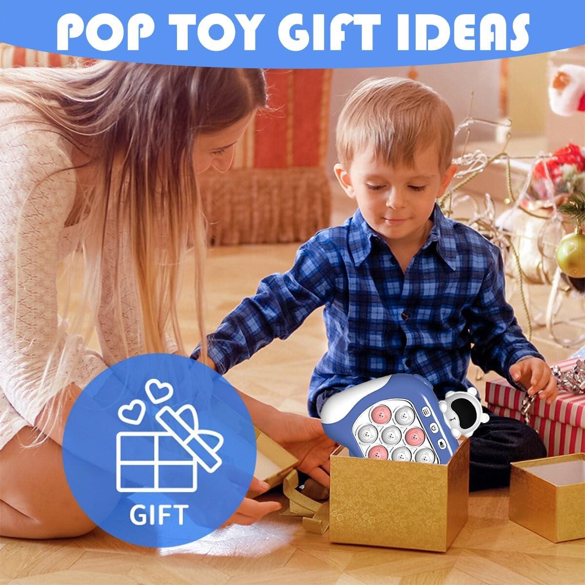 Juego de Empuje Rápido KAWOWO Antiestrés Azul 3-12 Años