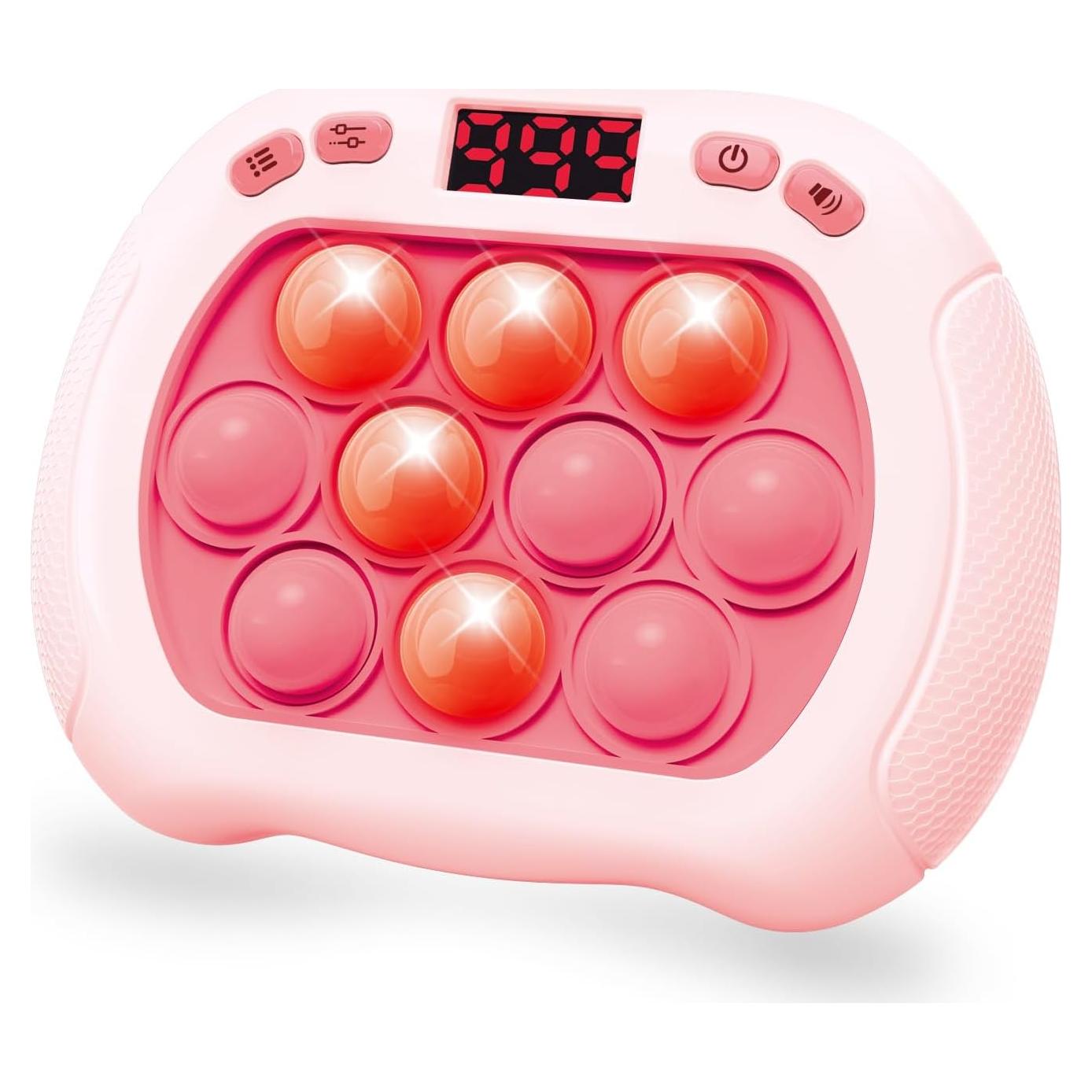 Juguete Antiestrés Pop Game Intoypad Rosa con Luz LED 6 Modos
