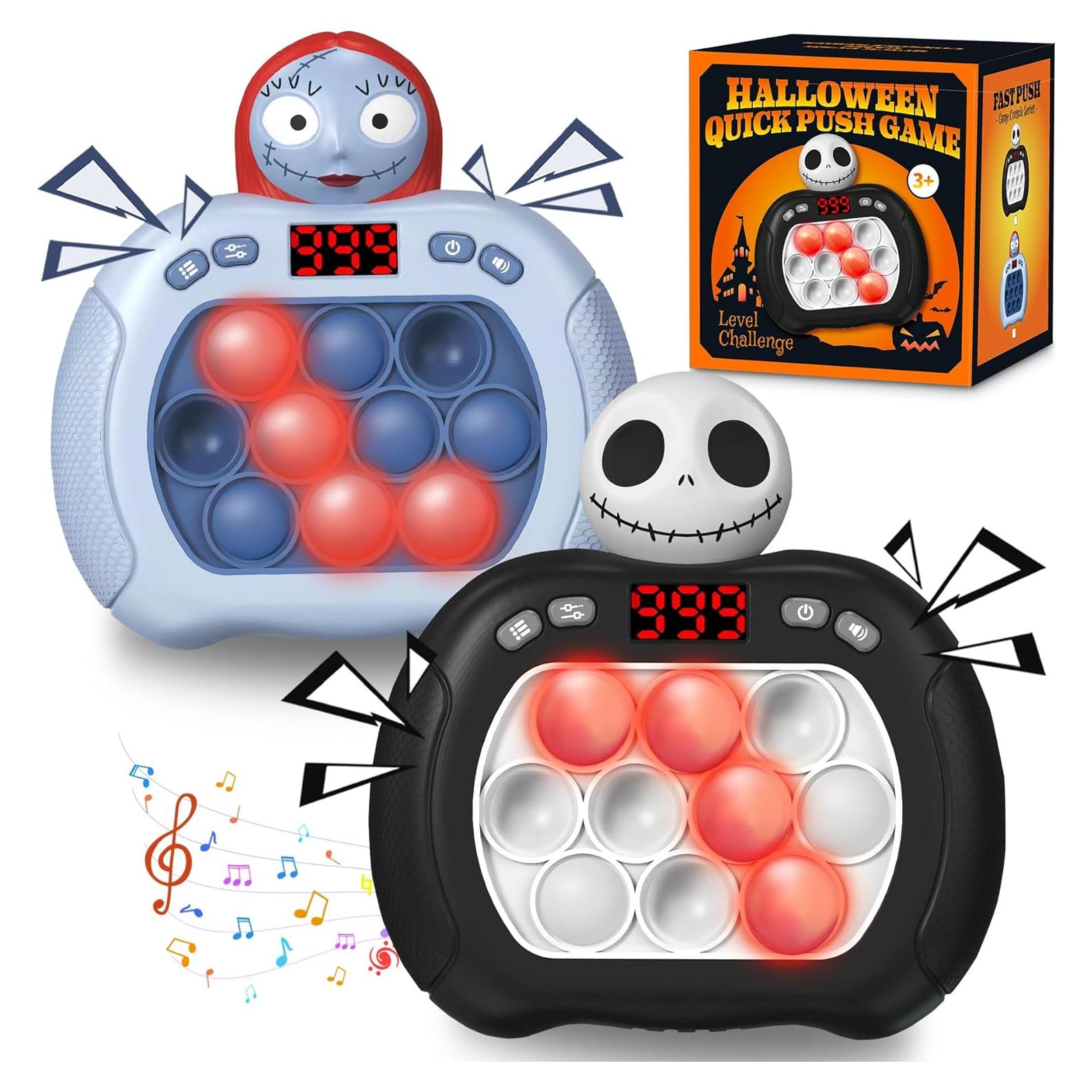 Juego de Empujar Fidget Halloween QBvuj 2 Piezas Sensorial