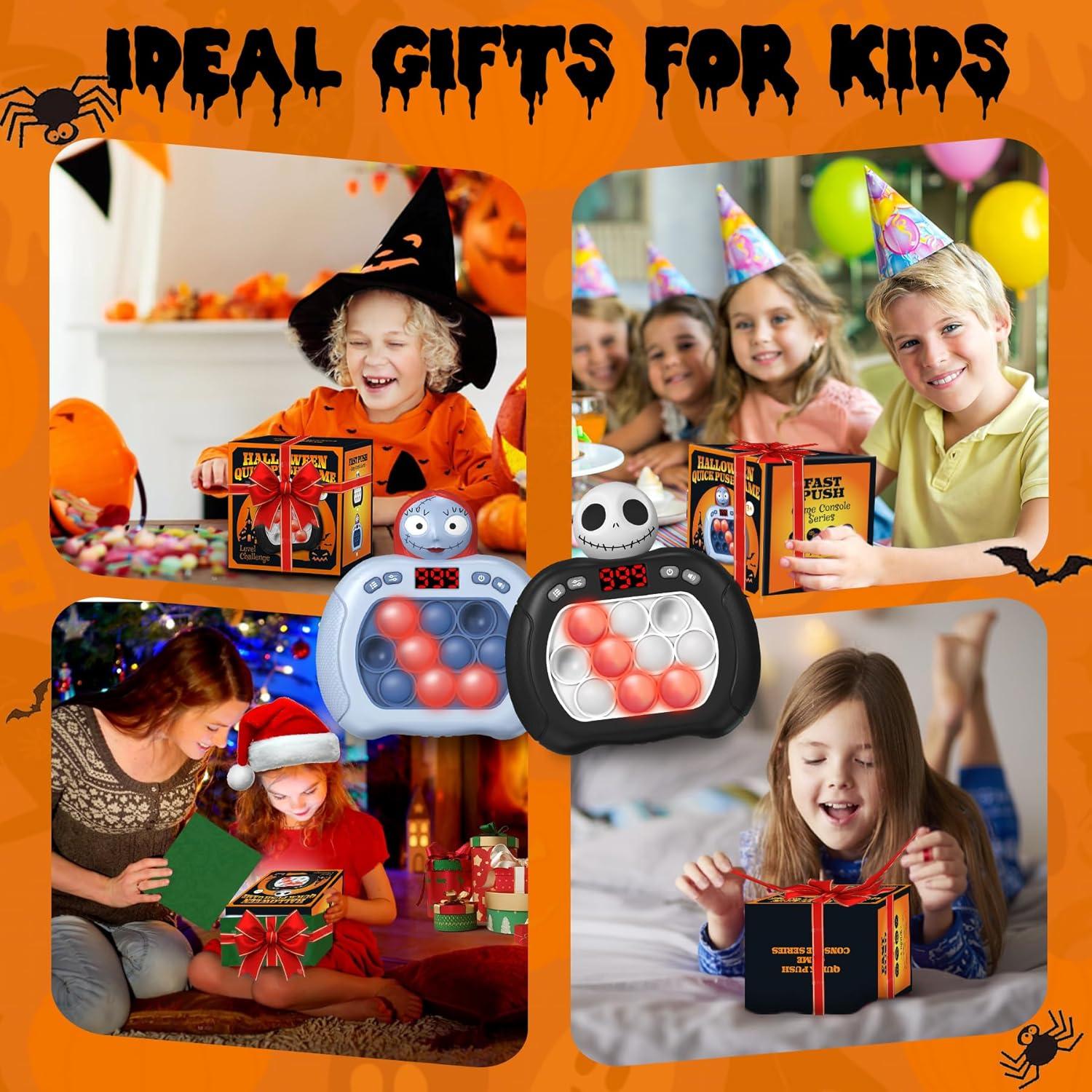 Juego de Empujar Fidget Halloween QBvuj 2 Piezas Sensorial