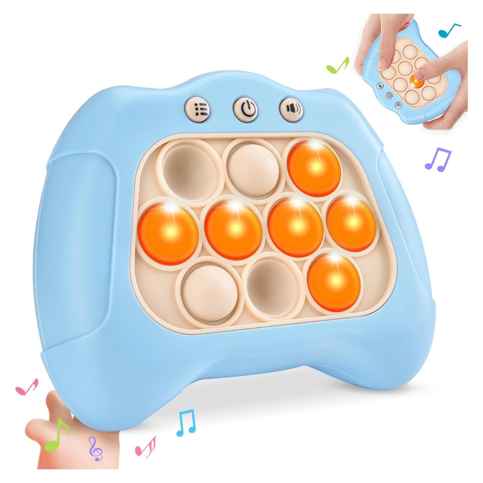 Juego de Empuje Rápido Vakzovy Azul - Juguete Sensorial 3 a 12 Años