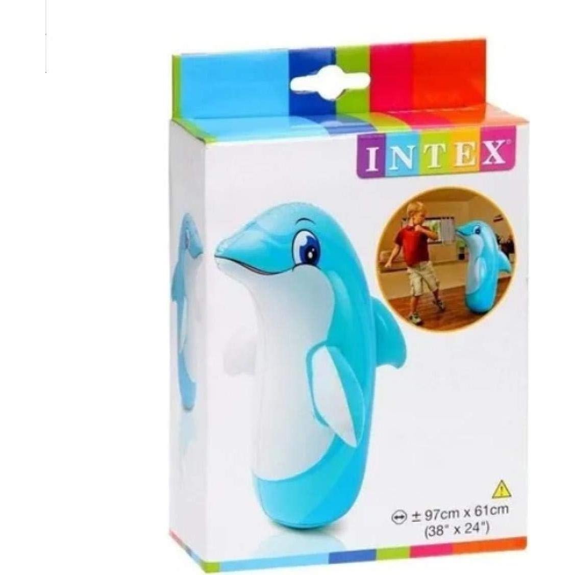 Saco de Boxeo Inflable Intex Delfín 0.91m x 0.61m