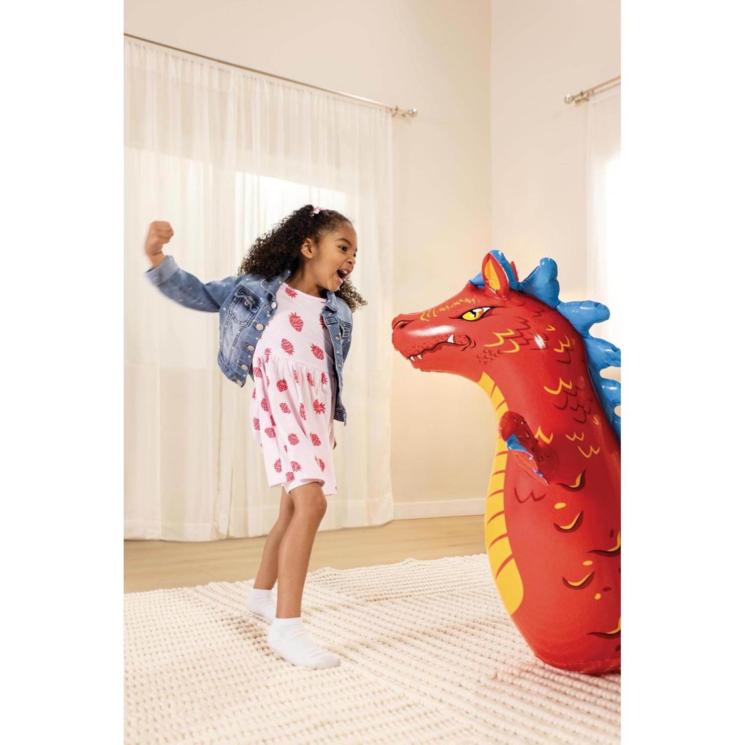 Bolsa Inflable Tigre 3D INTEX 98cm para Niños 3+ Años