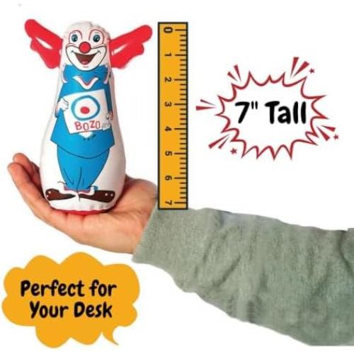 Bolsa de Golpes Inflable Bozo 3D 17.78 cm Juguete Infantil
