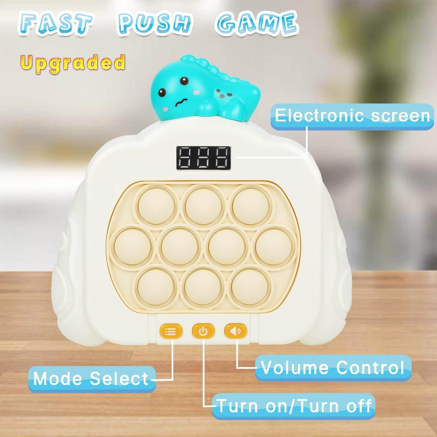 Juego Antiestrés Pop Rápido HLXY con Pantalla LED 12 Modos