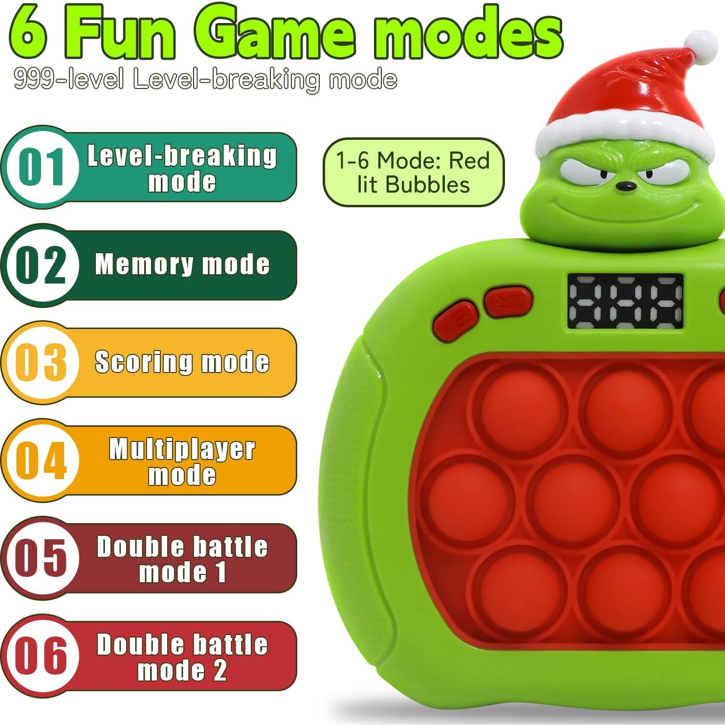 Juego de Burbuja Rápido LAHAND Pato Amarillo 6 Modos