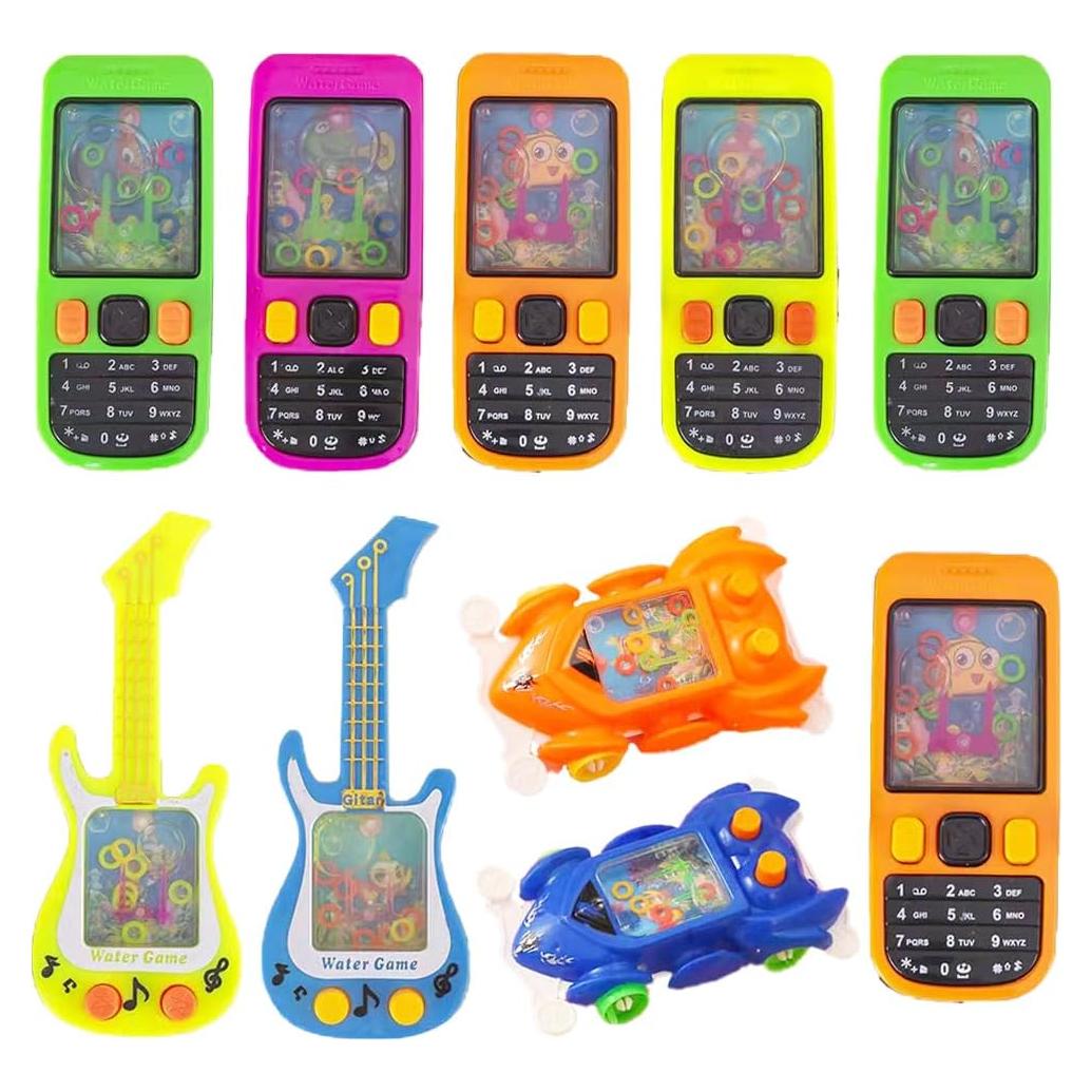 Paquete de 10 Juegos de Agua Portátiles Zanshen - Diversión para Niños