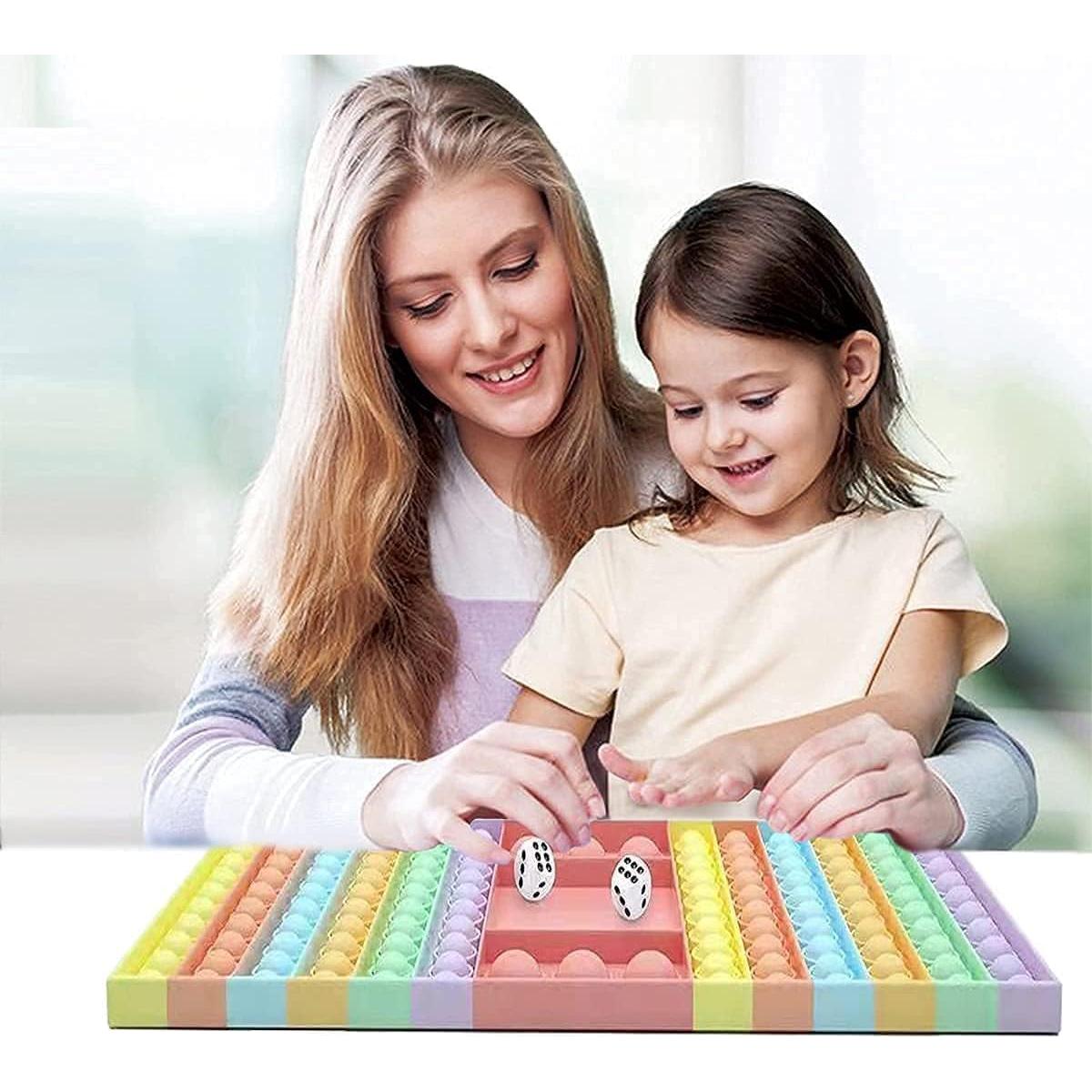 Juego Pop Fidget Jumbo bvcat con Tablero de Ajedrez 39x24cm