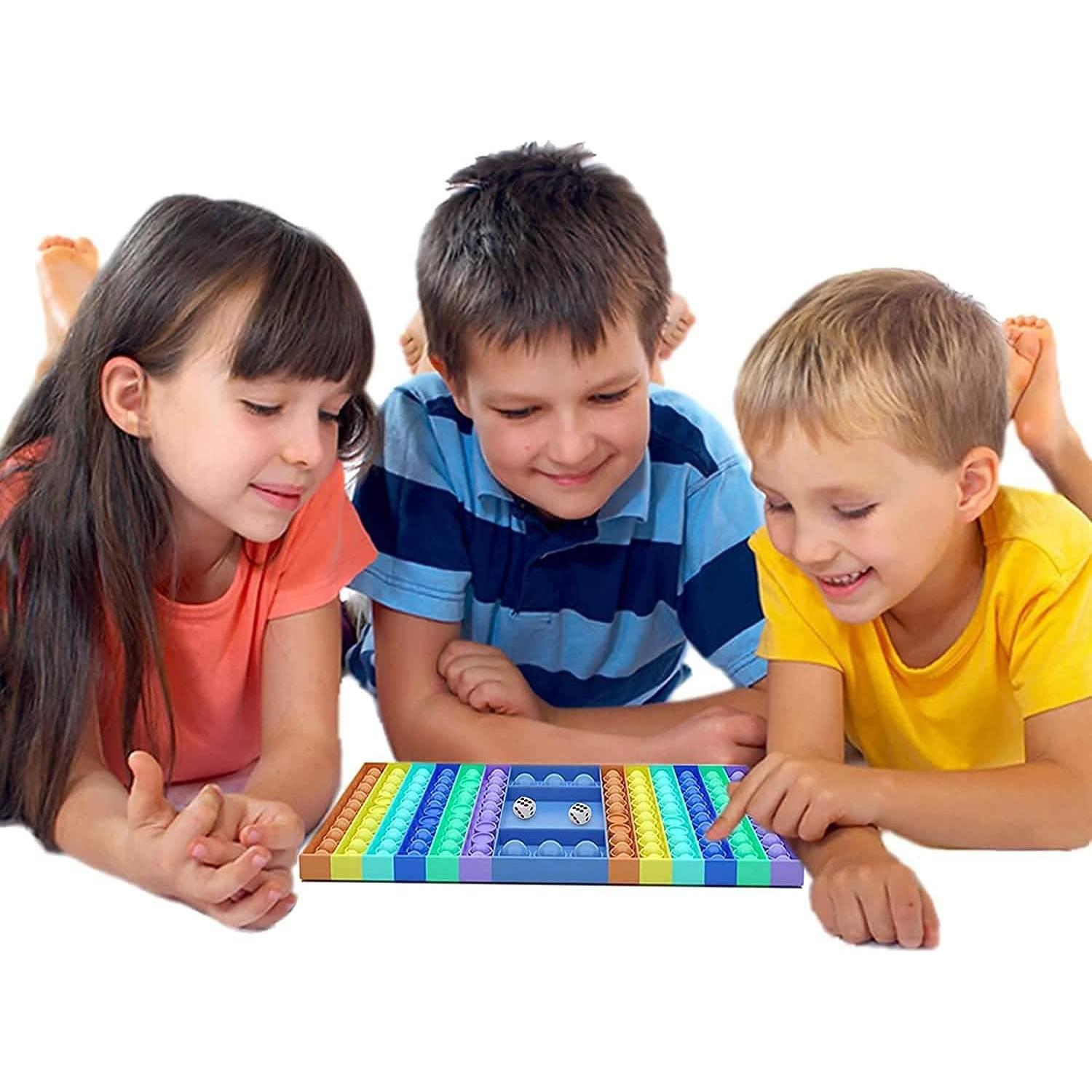 Juego Pop Fidget Jumbo bvcat con Tablero de Ajedrez 39x24cm