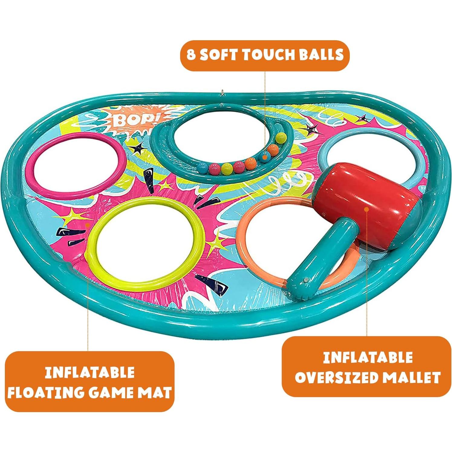 Juego de piscina inflable Banzai Whopper Bopper 233x152 cm