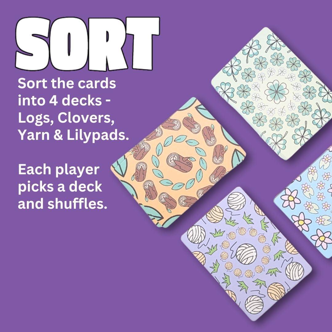 Juego de cartas Rainbow Buddy Bop - Para toda la familia