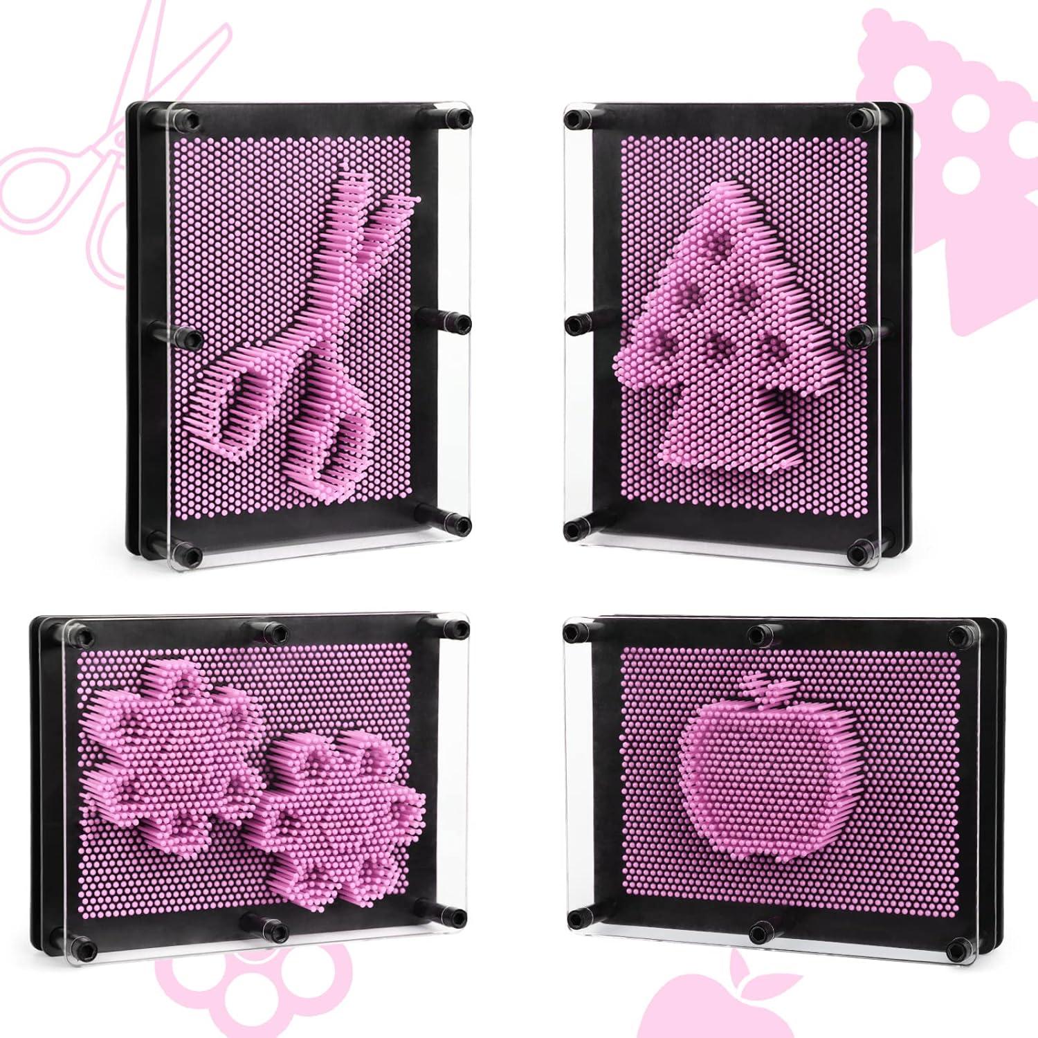 Juguete Sensorial 3D ENJSD para Niños 3 a 10 Años - Rosa