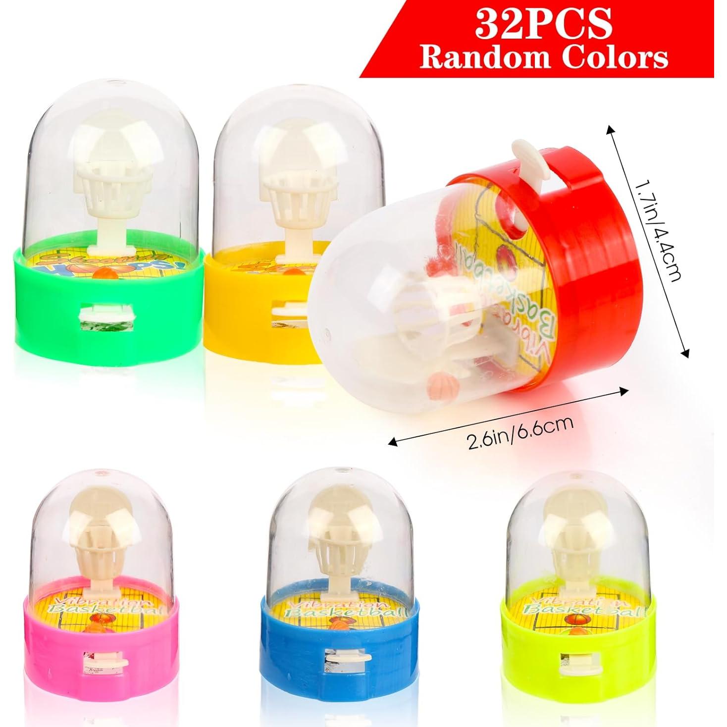 Paquete de 32 Mini Juguetes de Baloncesto para Dedos - Zansu