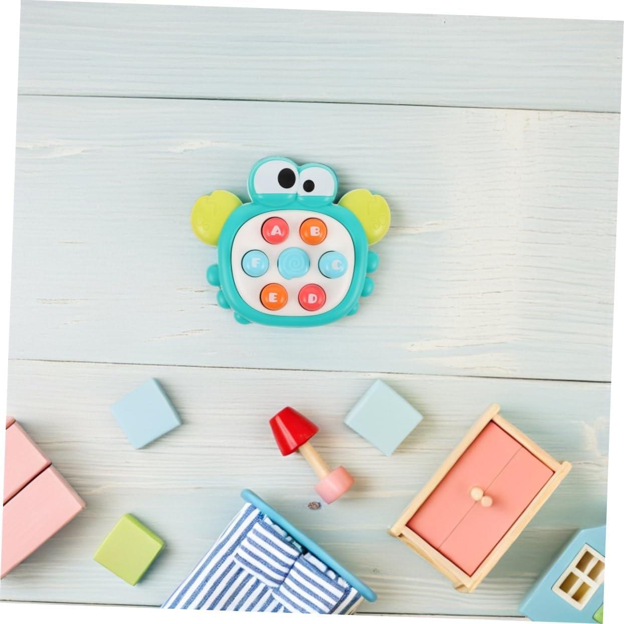 Juego Sensorial de Mano Portátil Toddmomy 11x9.5cm Verde