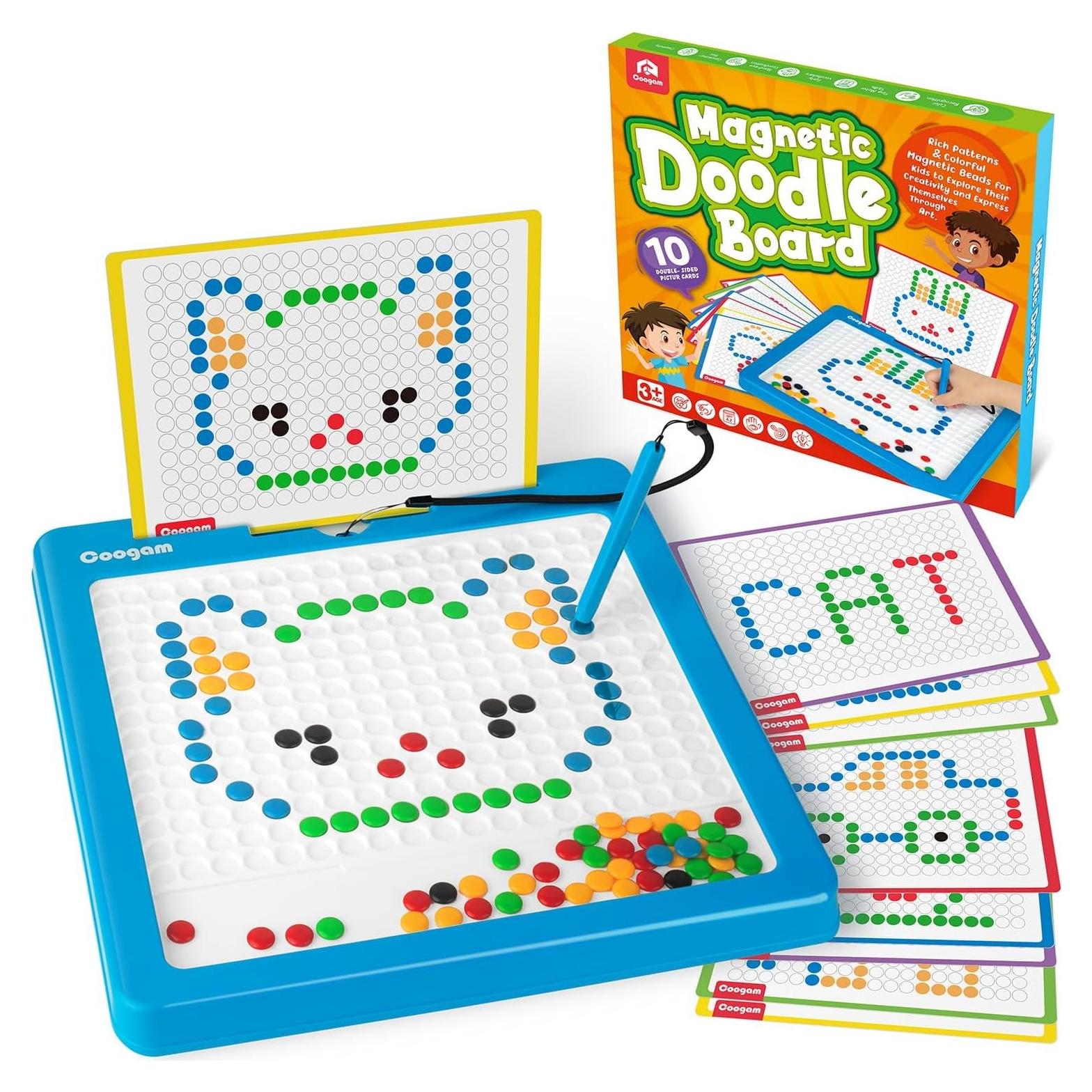 Tablero Magnético de Dibujo Coogam 15.2cm para Niños 3+